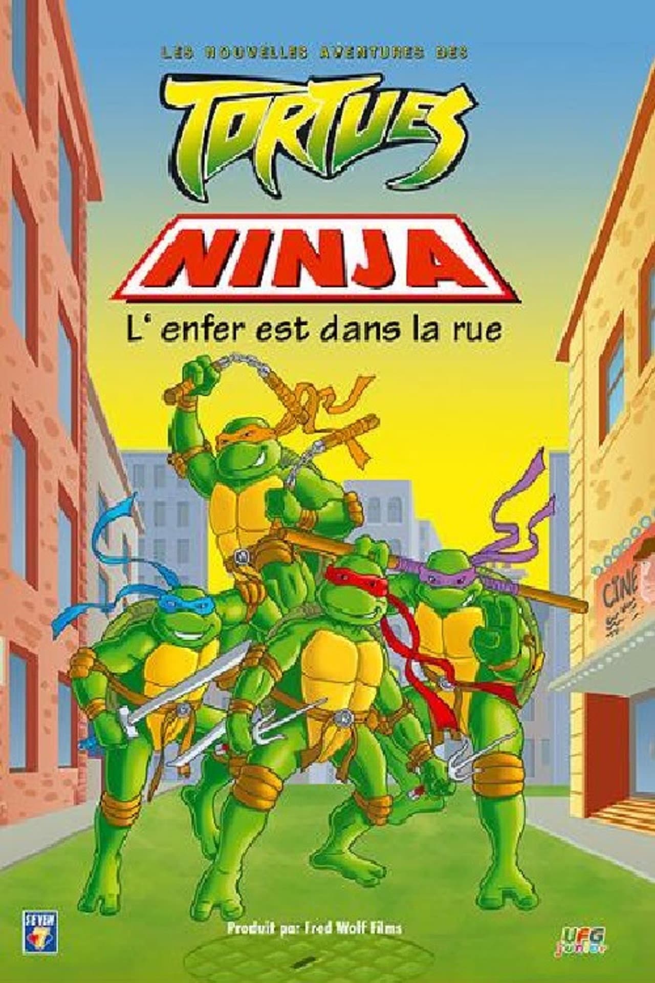Les Nouvelles aventures des Tortues Ninja L'enfer est dans la rue preview 2