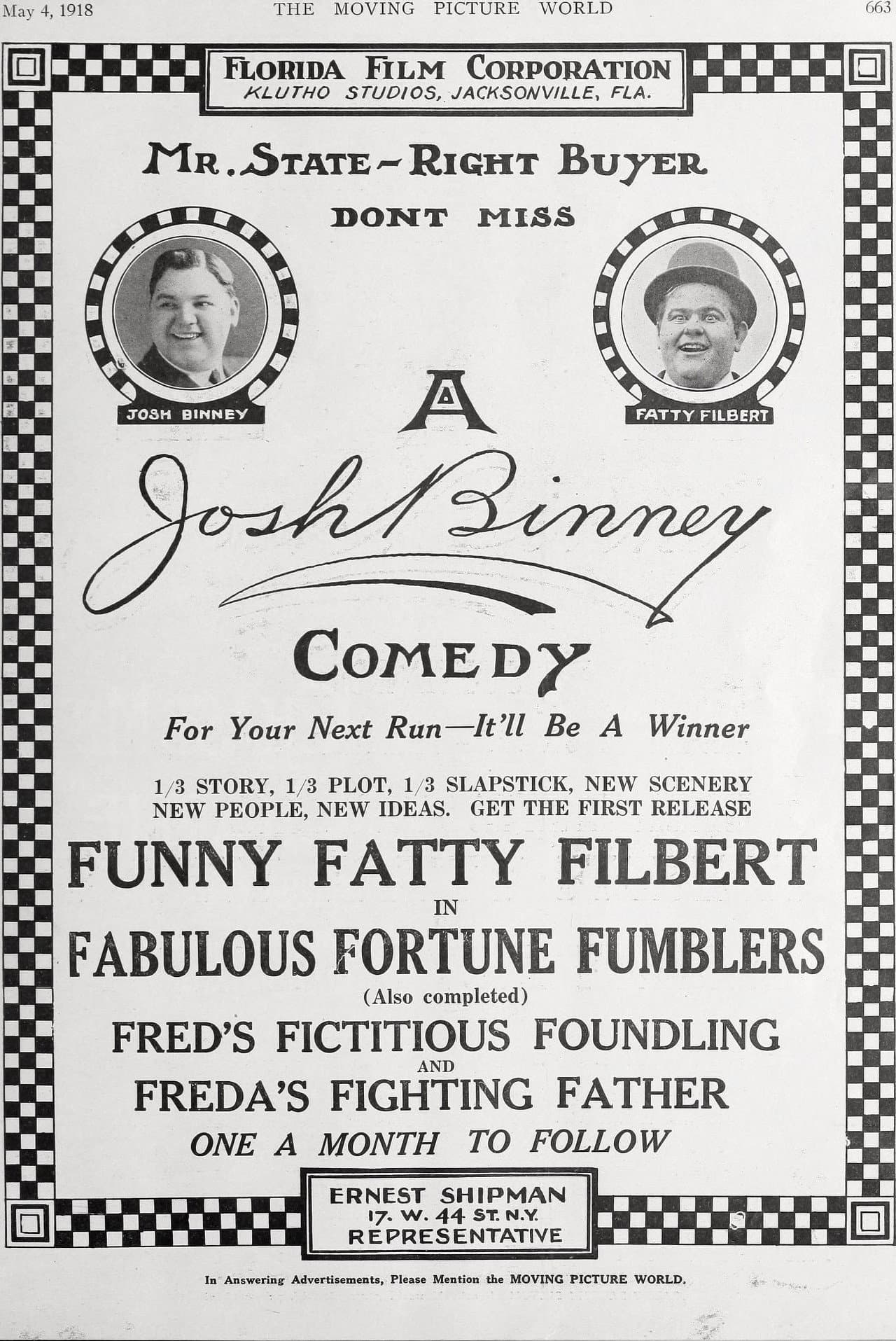 Fred's Fictitious Foundling preview 1