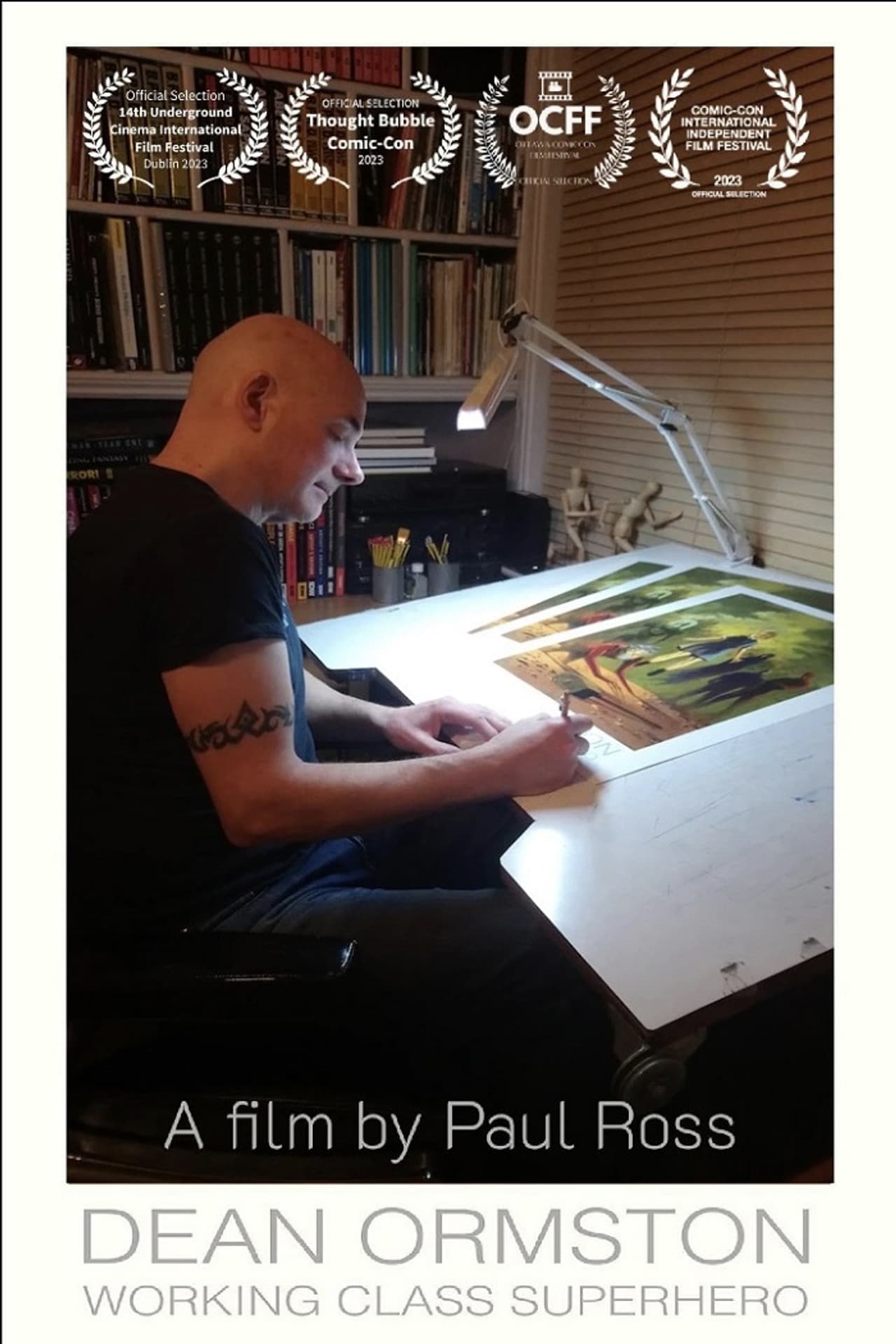 Dean Ormston - Working Class Superhero preview 1