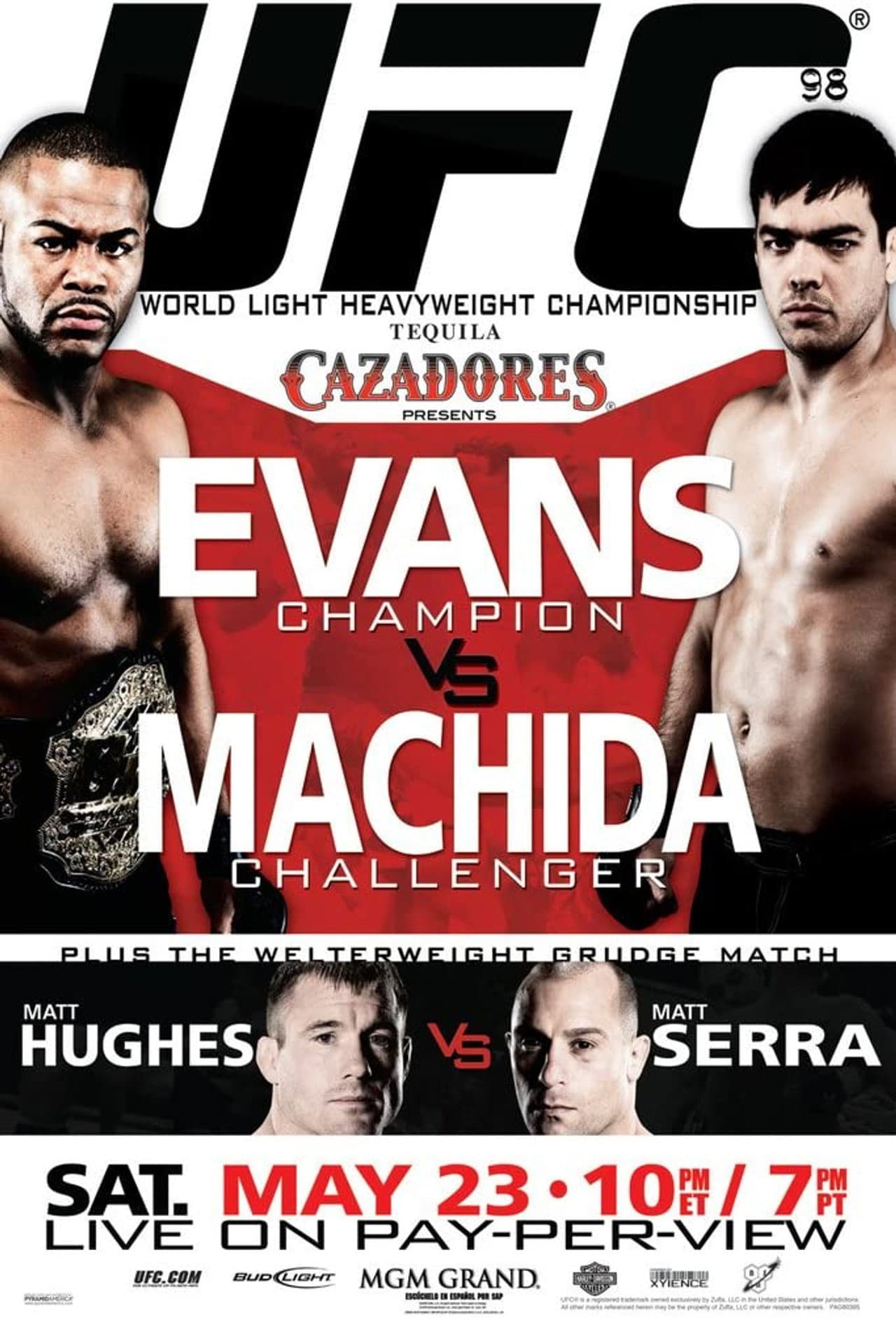 UFC 98: Evans vs. Machida preview 1