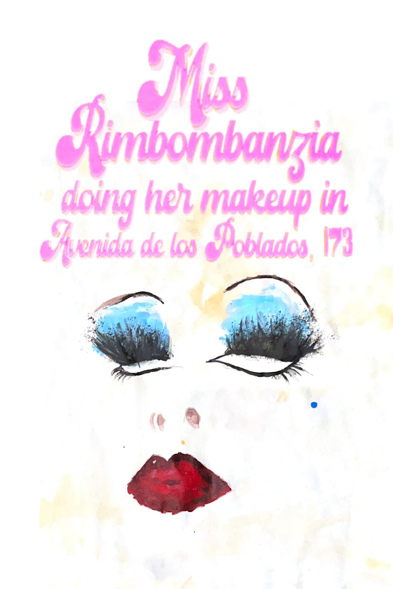 Miss Rimbombanzia doing her makeup in Avenida de los Poblados, 173 preview 2