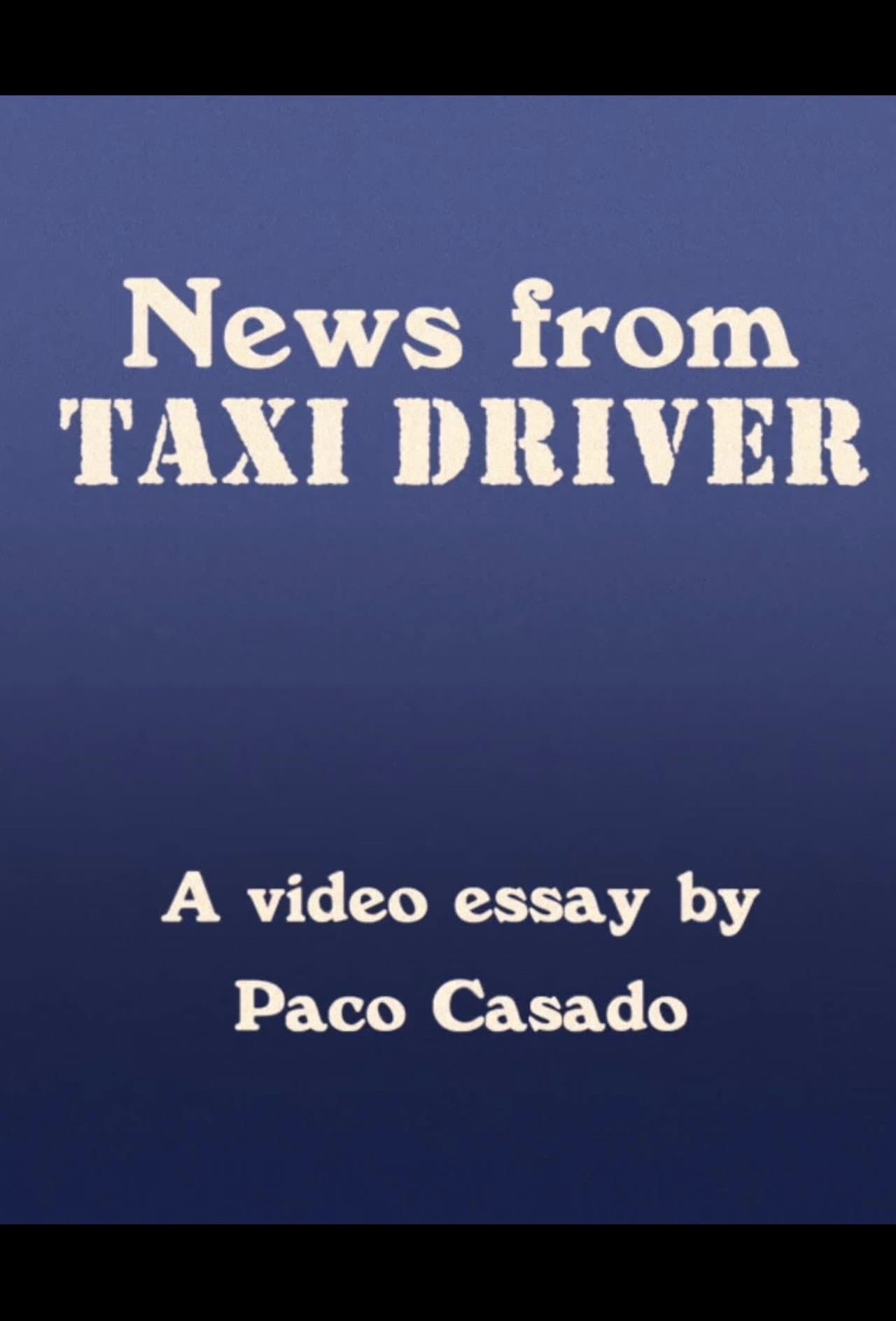 News from Taxi Driver preview 2