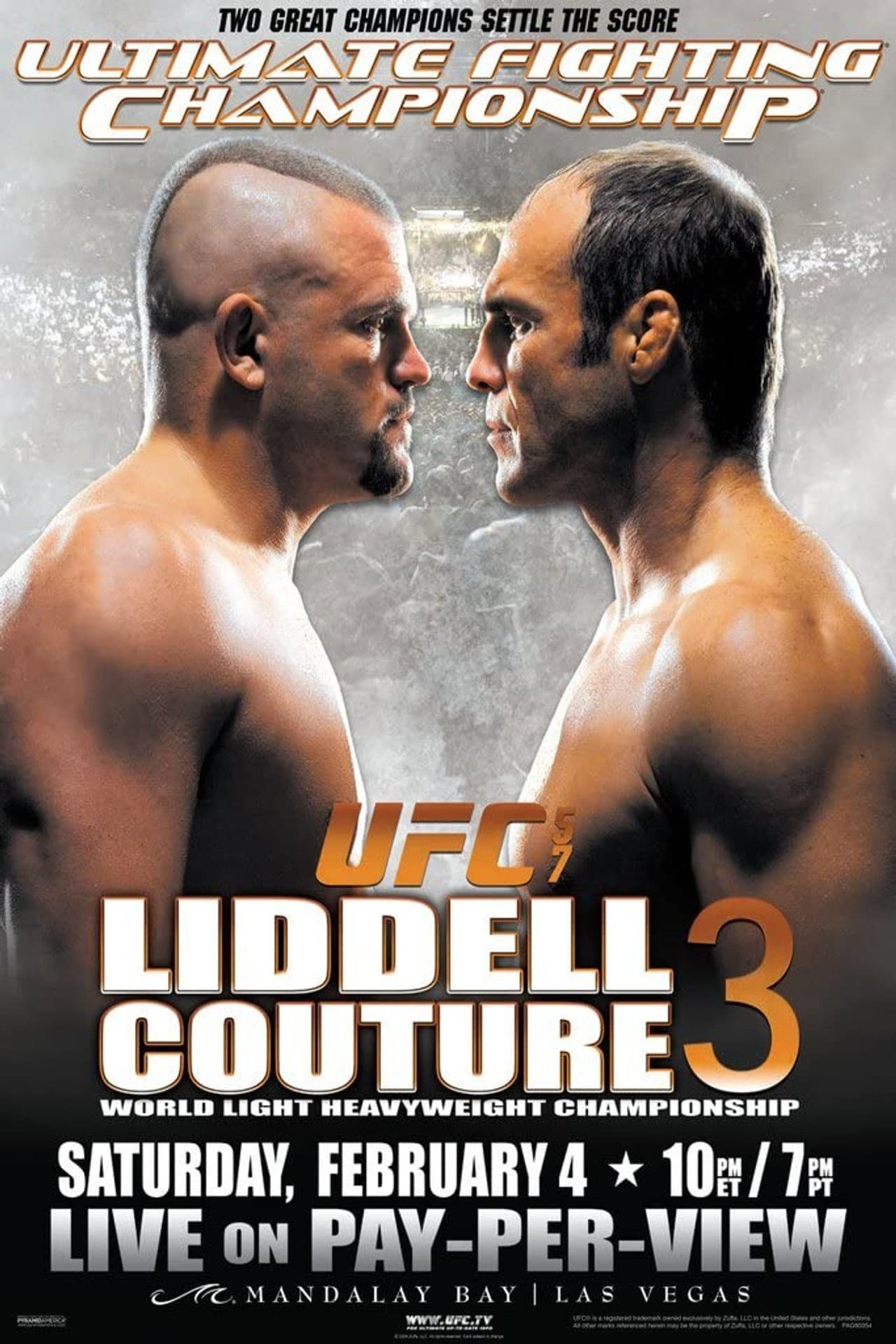 UFC 57: Liddell vs. Couture 3 preview 1
