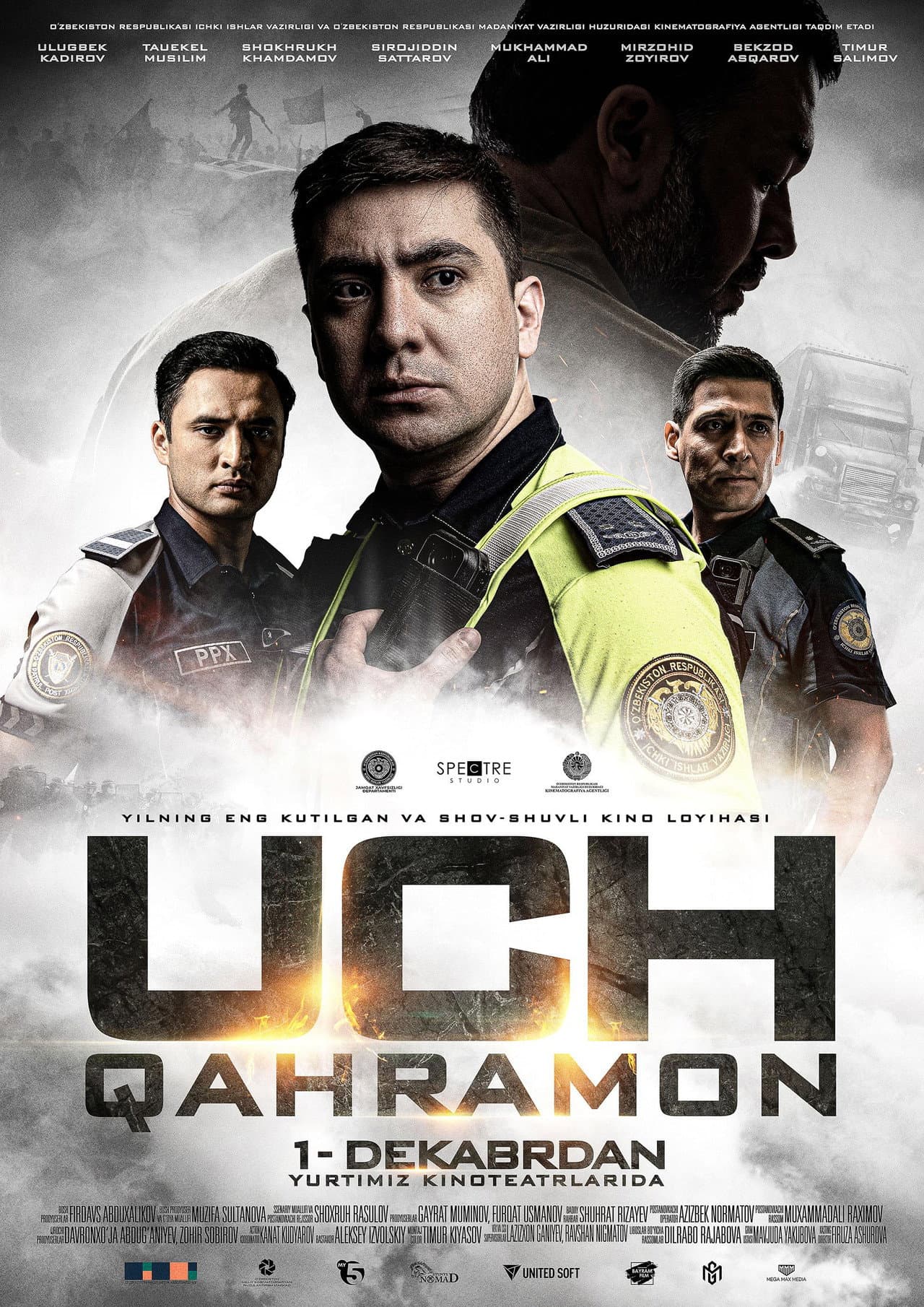 Uch qahramon preview 1