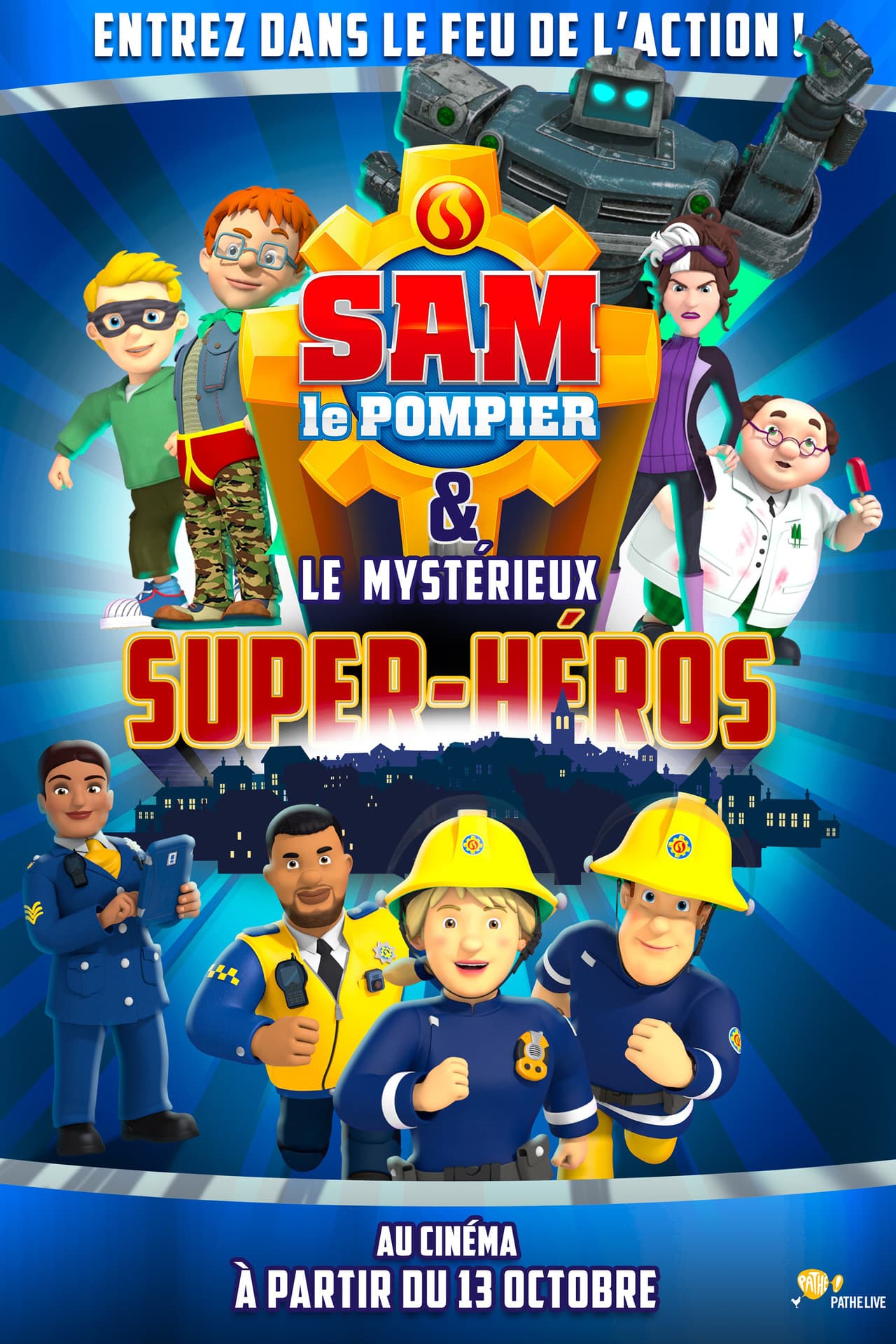 Sam le pompier & le mystérieux Super-Héros preview 1