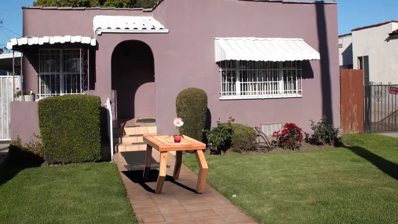 Outside