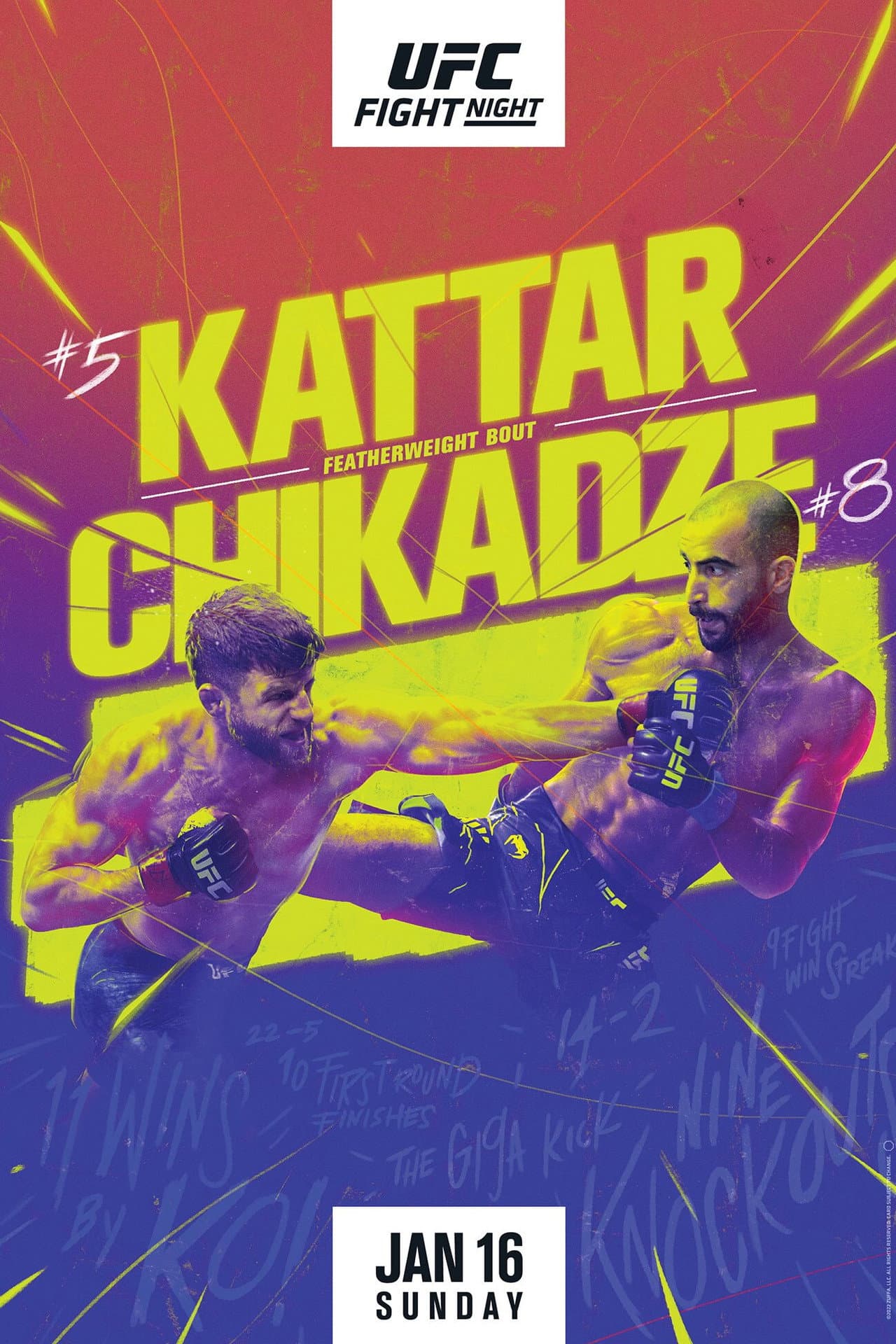 UFC on ESPN 32: Kattar vs. Chikadze preview 2