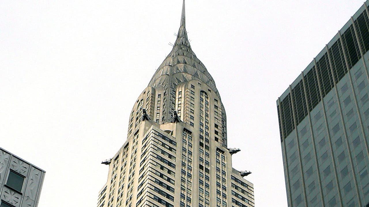 Chrysler Building and Stanford Mausoleum
