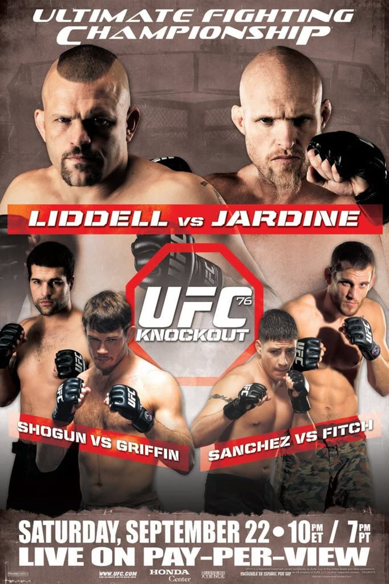 UFC 76: Knockout preview 1