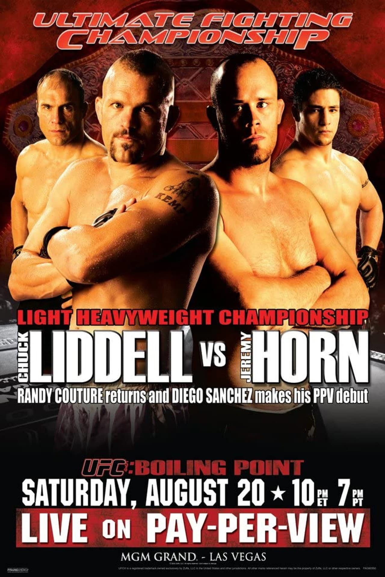 UFC 54: Boiling Point preview 1