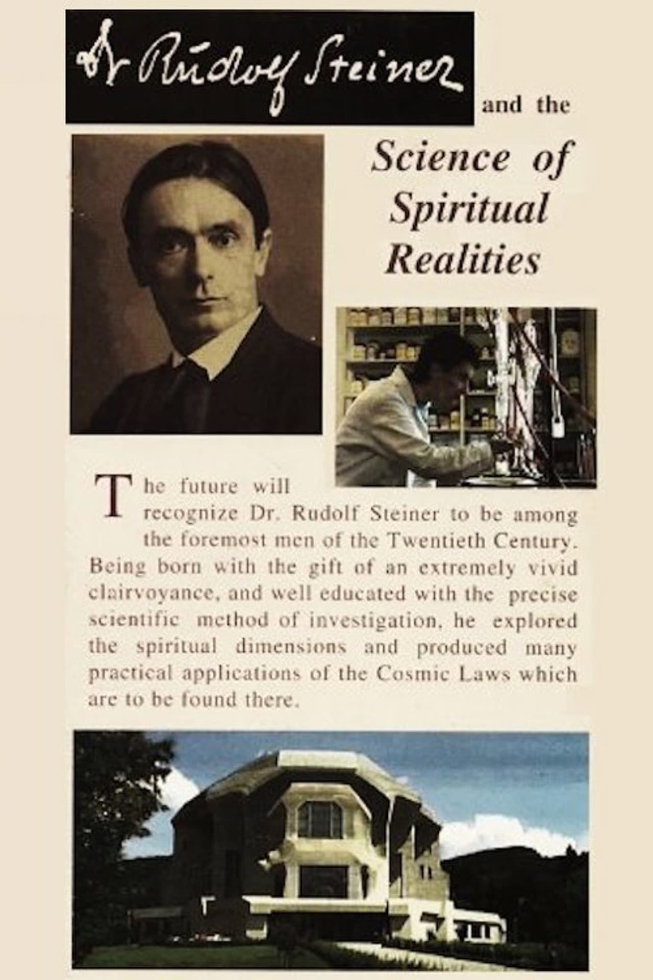 Dr Rudolf Steiner and the Science of Spiritual Realities preview 1
