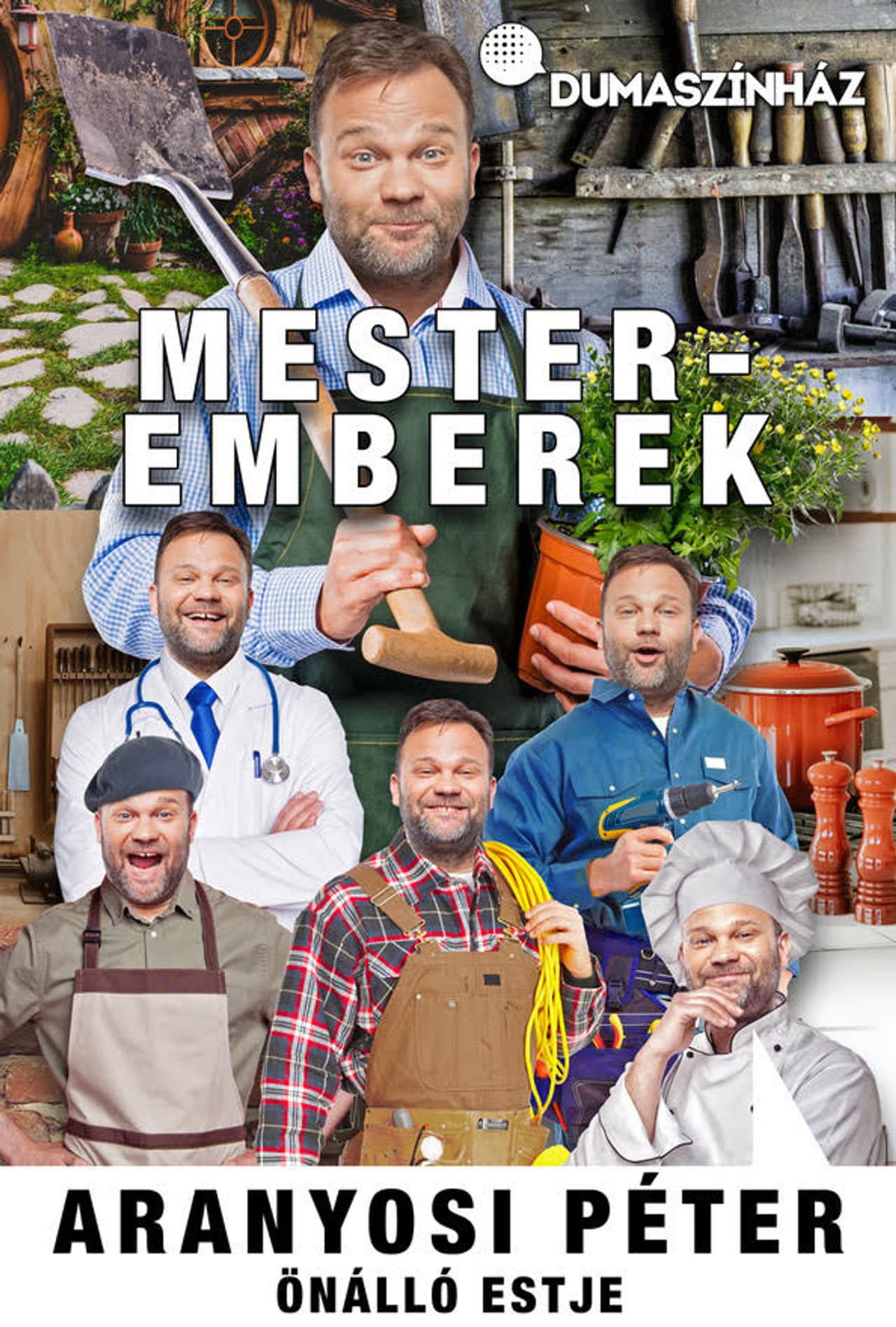 Mesteremberek - Aranyosi Péter önálló estje preview 2