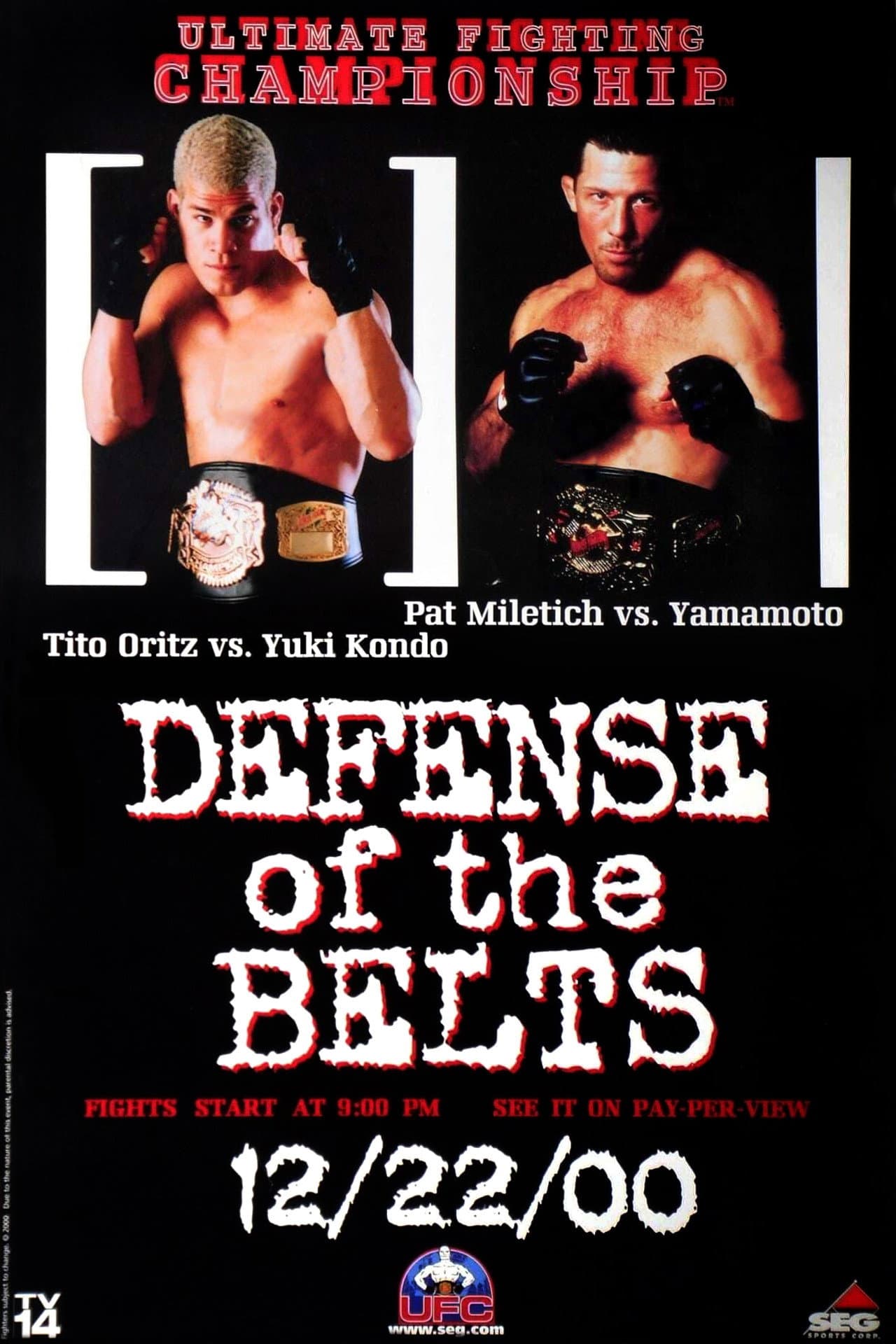 UFC 29: Defense of the Belts preview 2