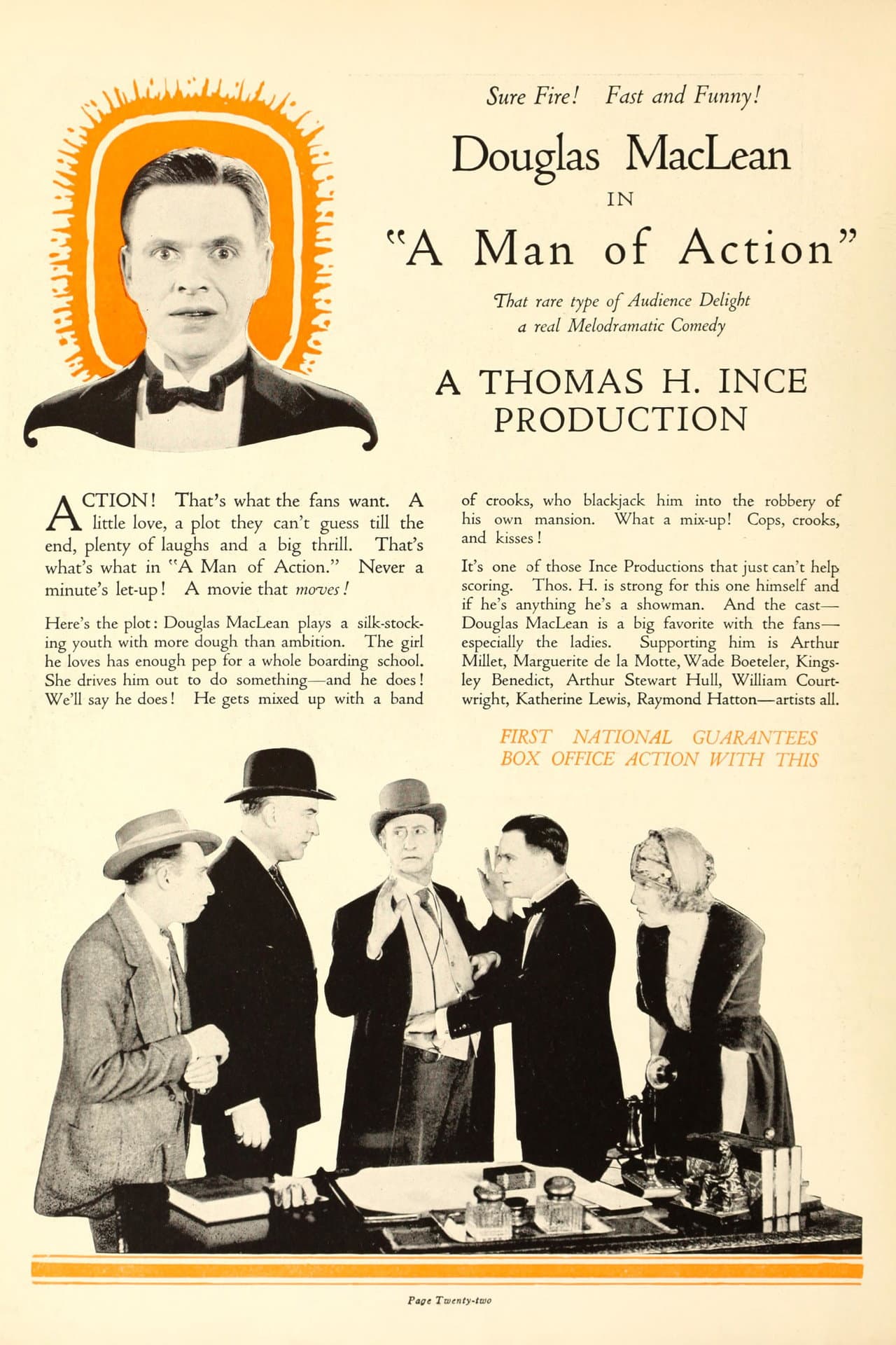 A Man of Action preview 1