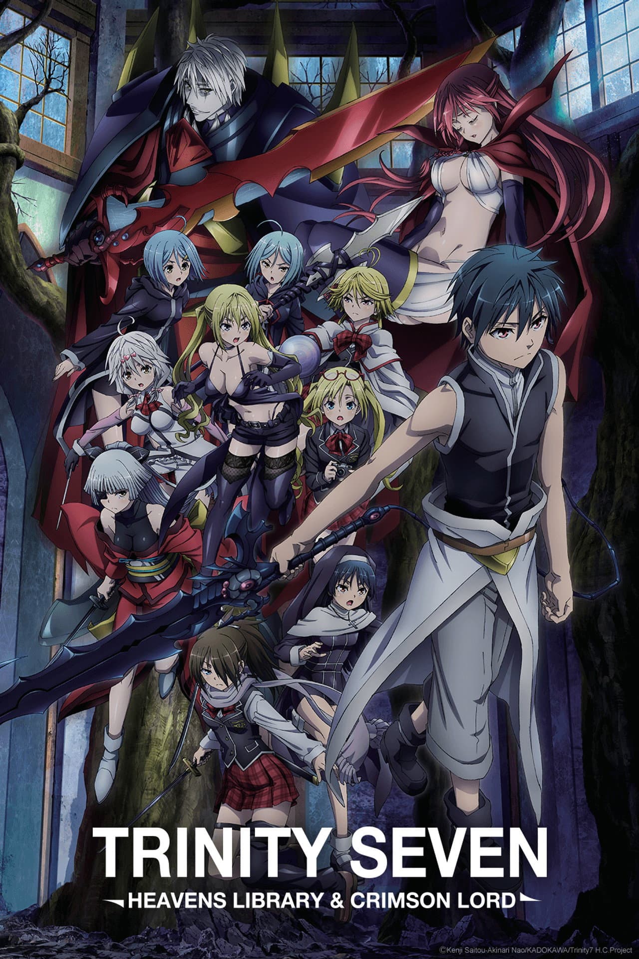 Trinity Seven: Heaven's Library & Crimson Lord preview 2
