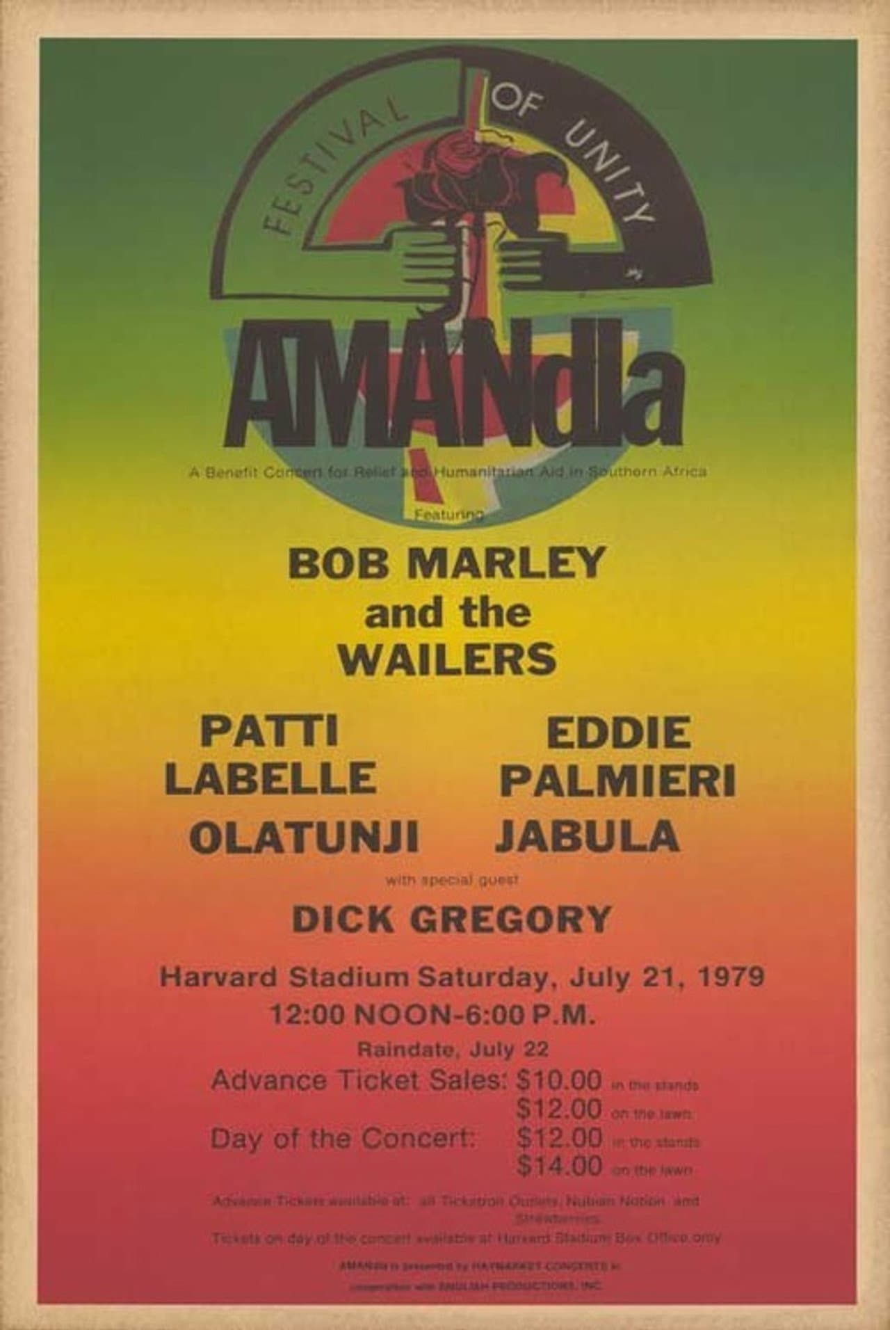 Bob Marley & The Wailers - Live At Harvard Stadium, Boston, 1979 preview 2