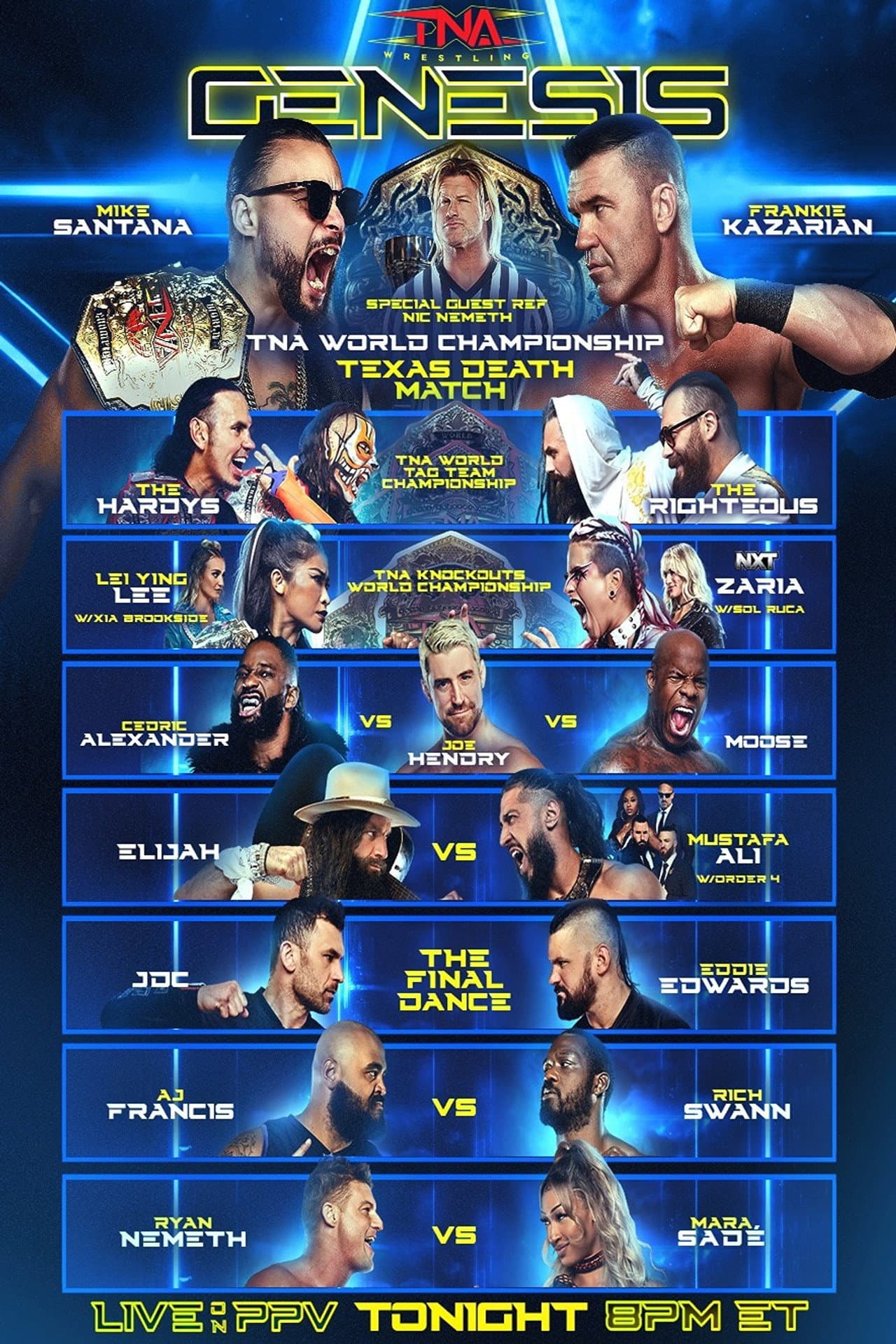 TNA Genesis 2026 preview 2