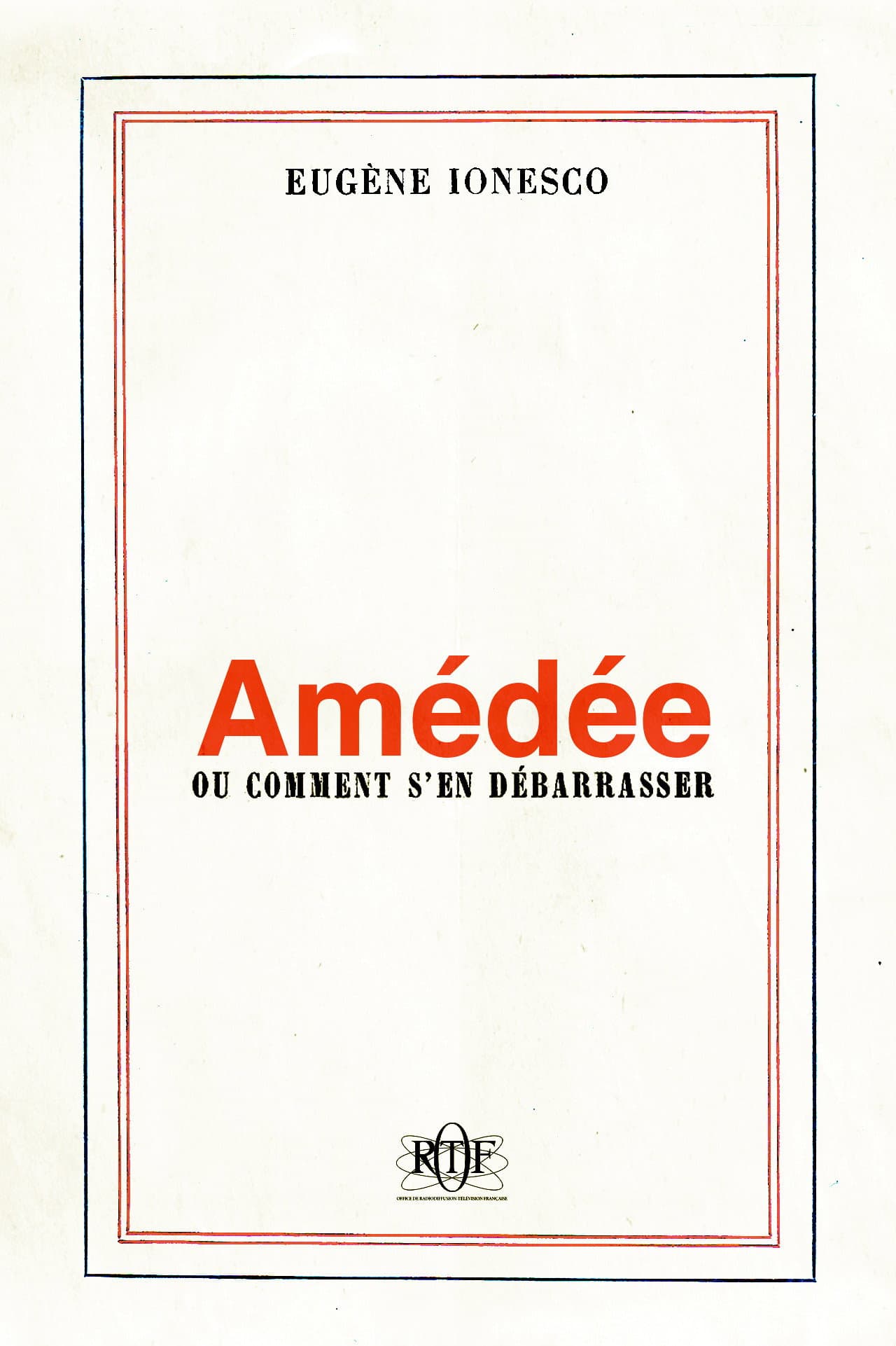 Amédée ou comment s'en débarrasser preview 1
