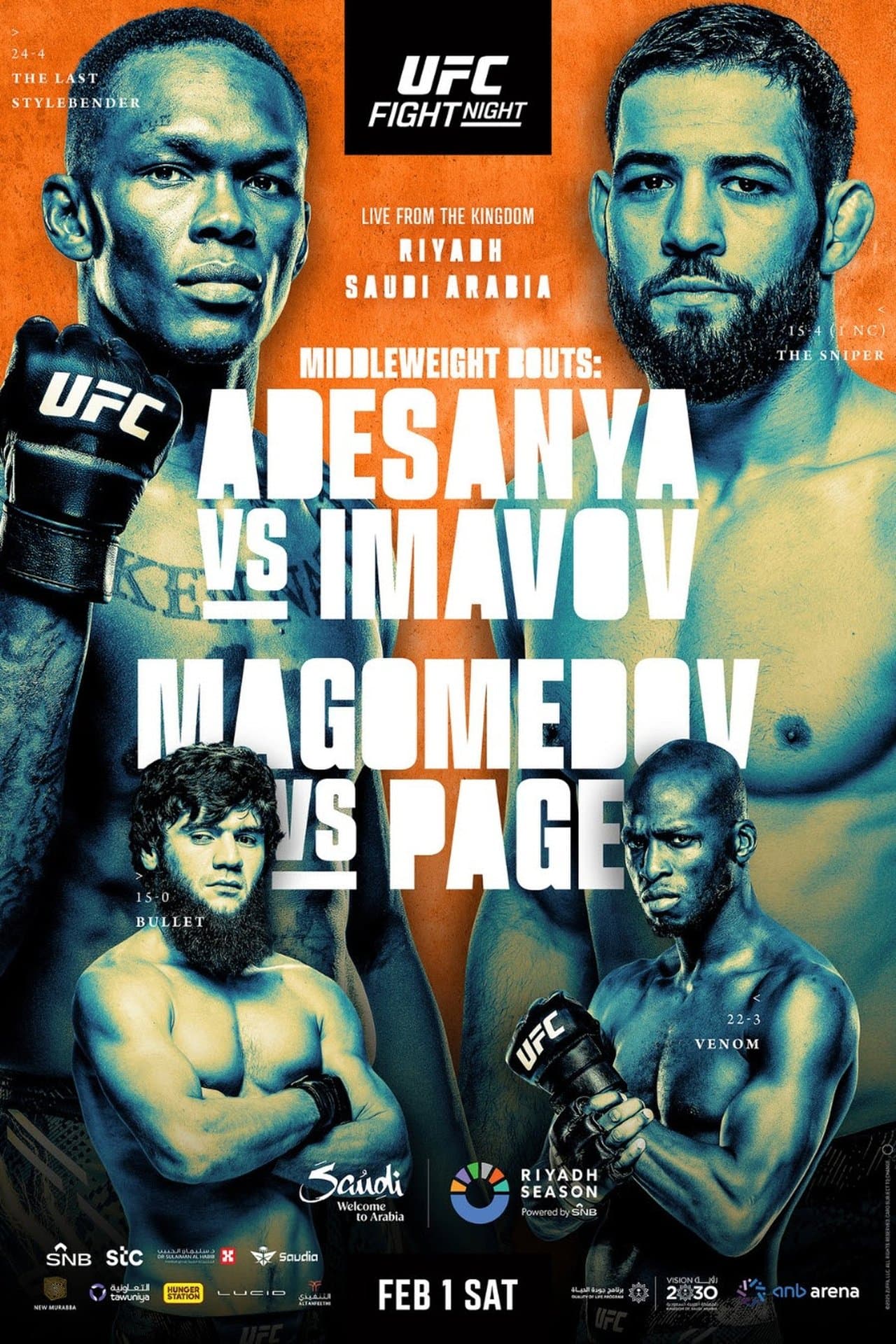 UFC Fight Night 250: Adesanya vs. Imavov preview 2