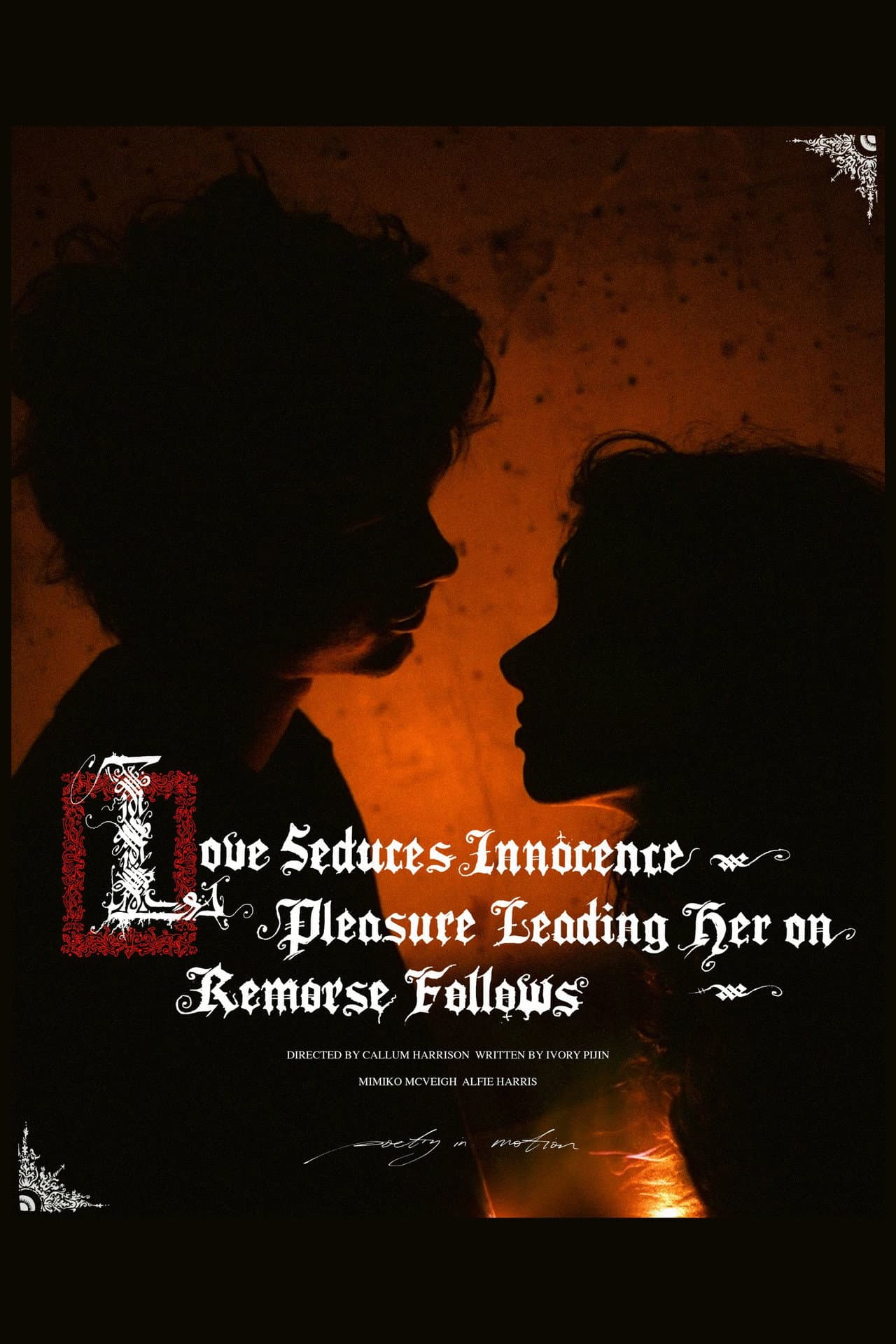 Love Seduces Innocence, Pleasure Leading Her On, Remorse Follows preview 1