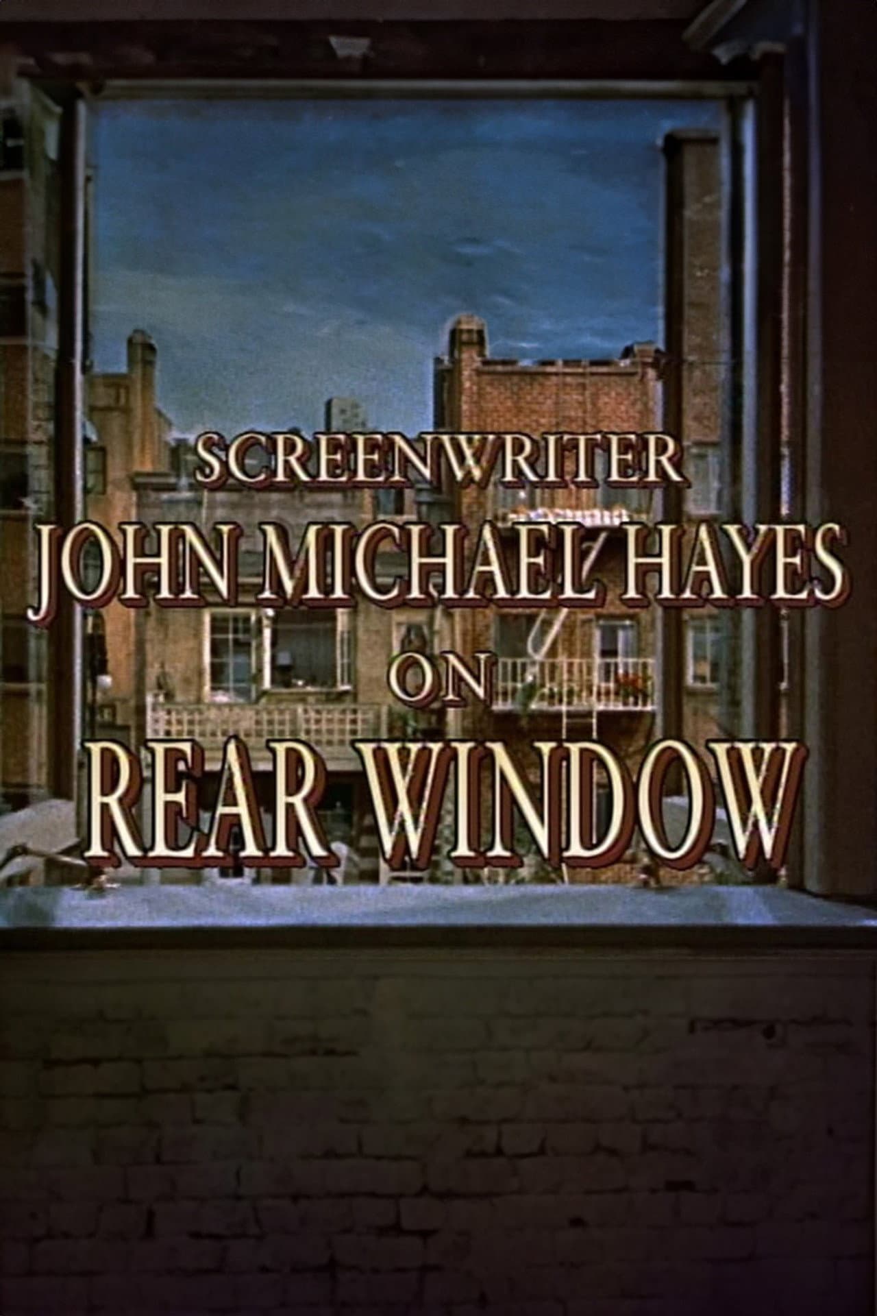 Screenwriter John Michael Hayes on 'Rear Window' preview 1