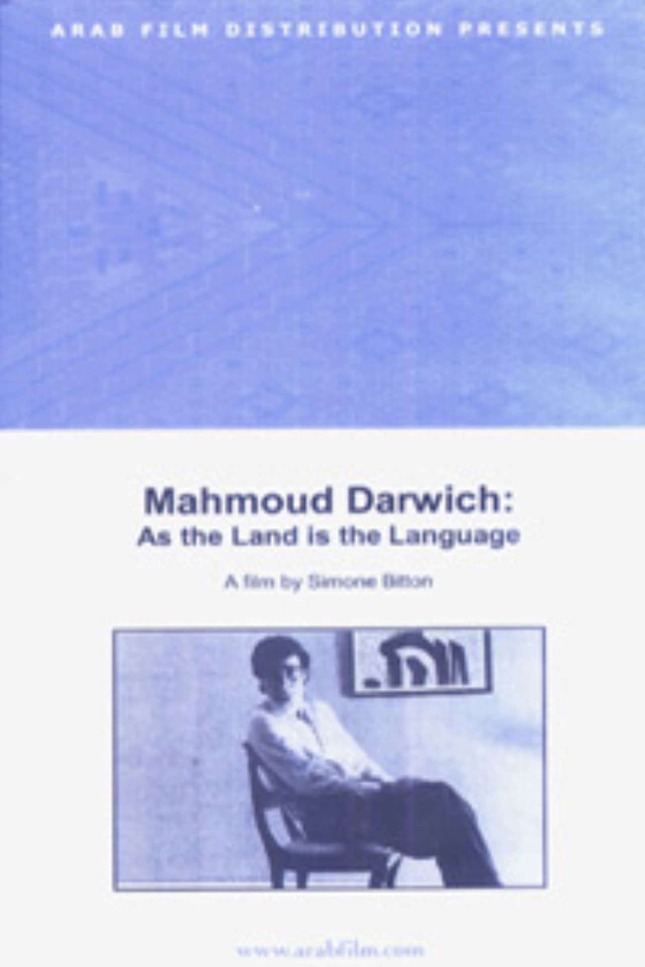 Mahmoud Darwish: As the Land Is the Language preview 1