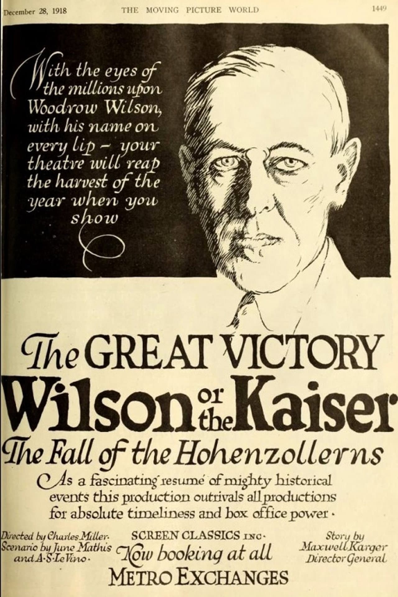 The Great Victory, Wilson or the Kaiser? The Fall of the Hohenzollerns preview 1