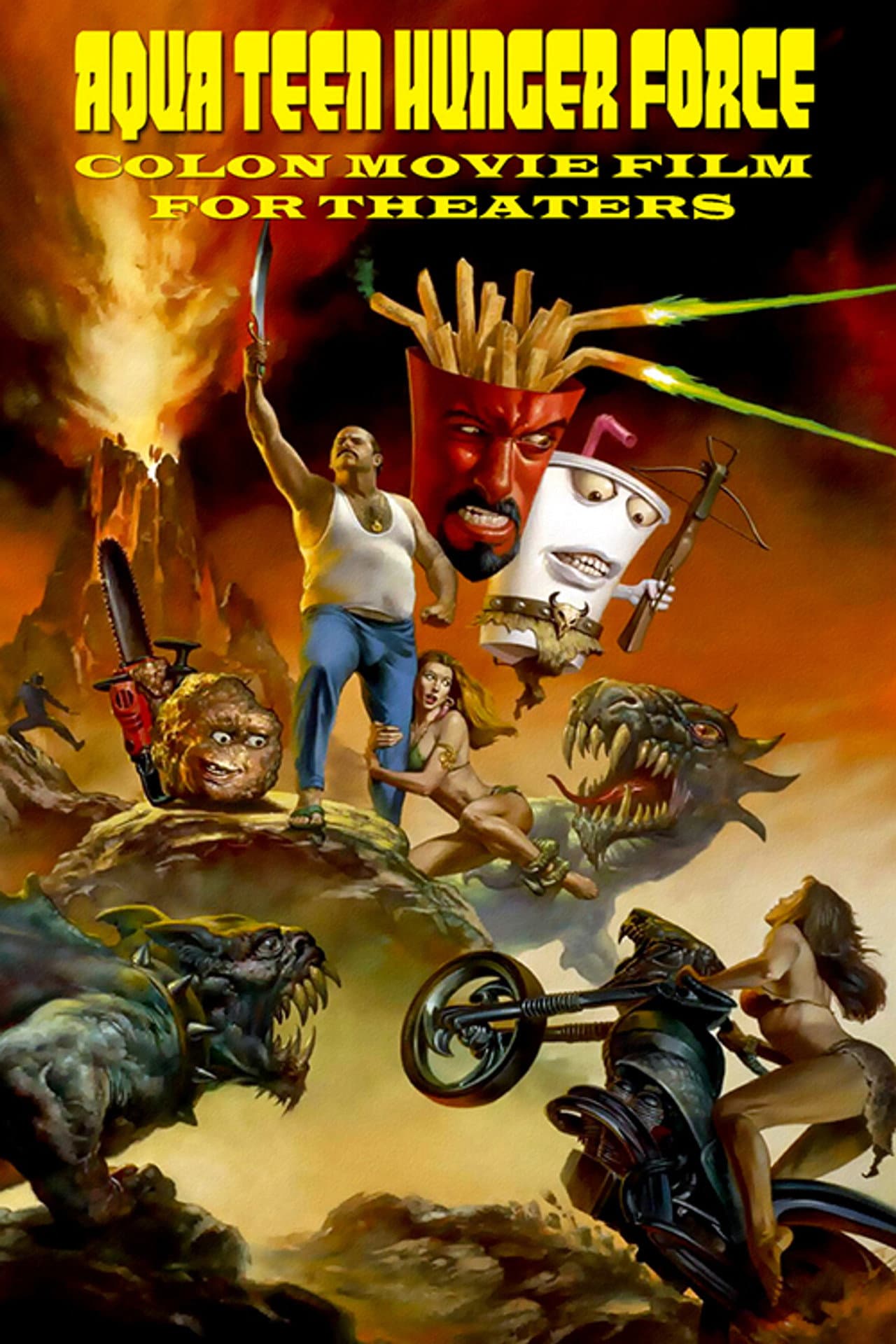 Aqua Teen Hunger Force Colon Movie Film for Theaters preview 2