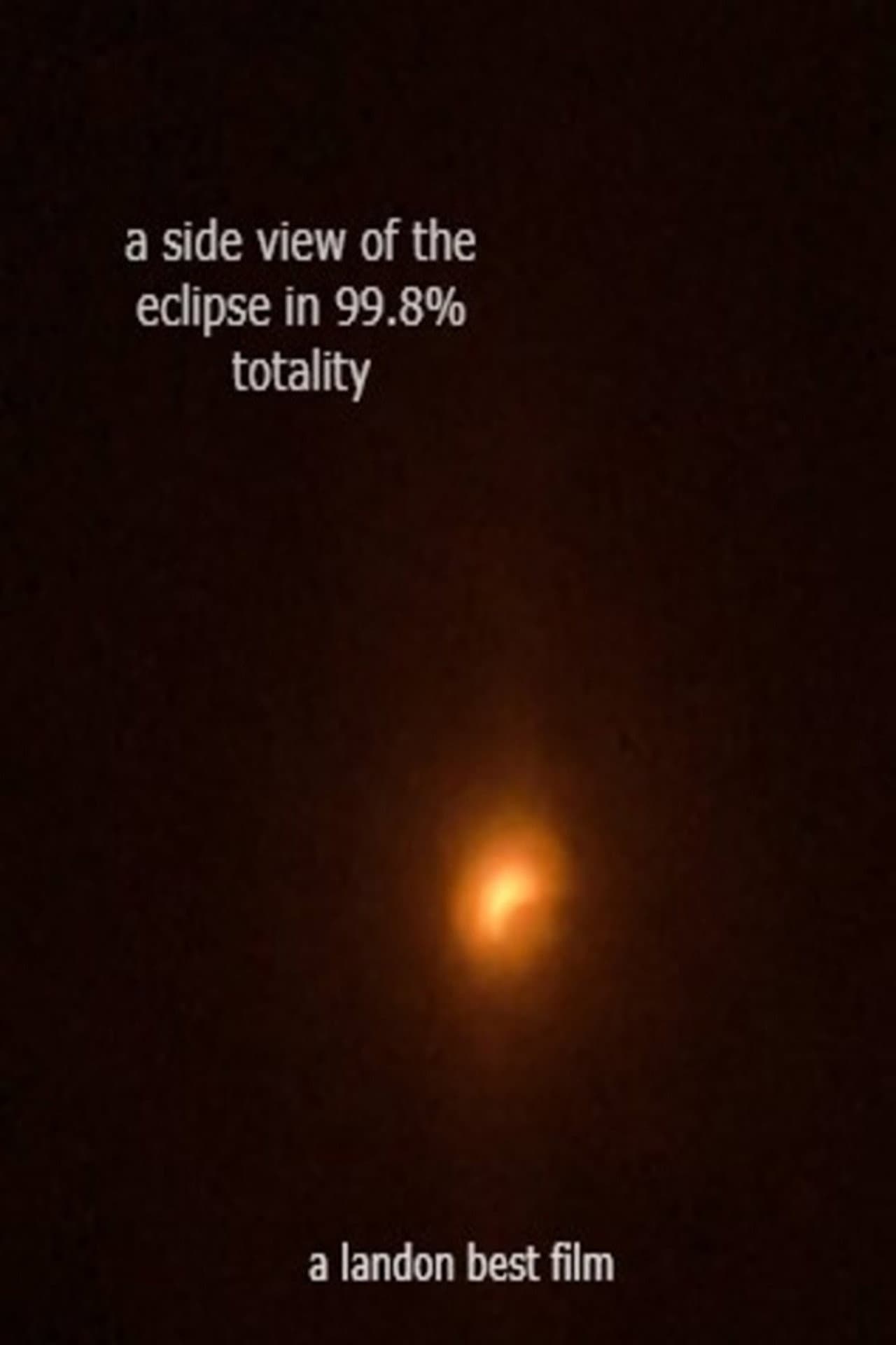 A Side View of An Eclipse in 99.8% Totality preview 2