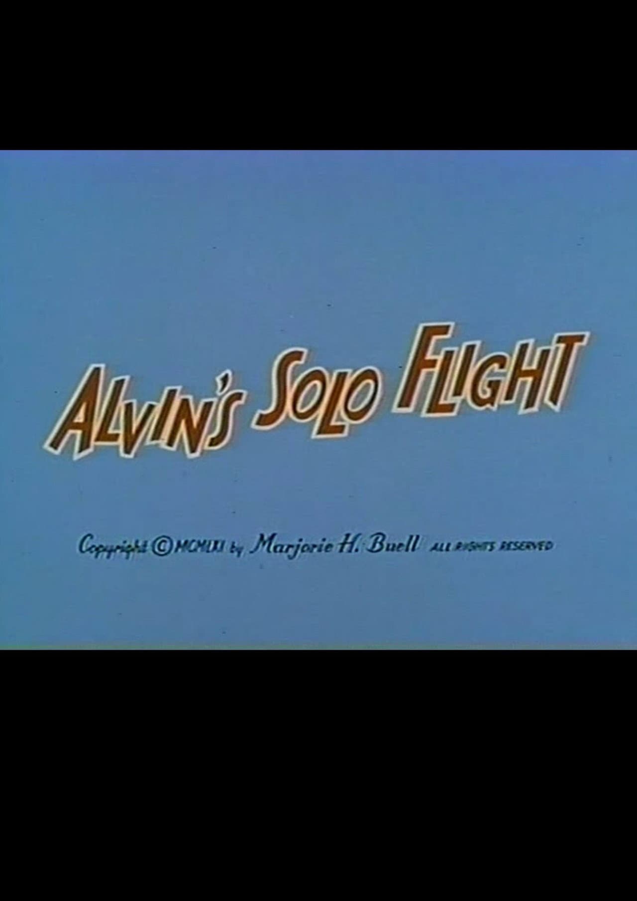 Alvin's Solo Flight preview 1