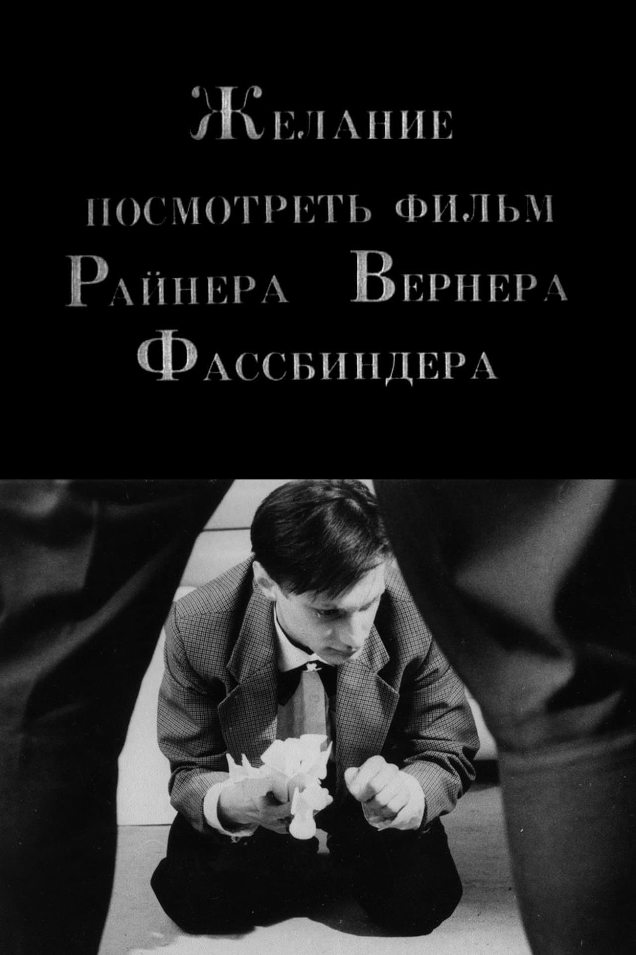 The Desire to See a Film of Rainer Werner Fassbinder preview 1