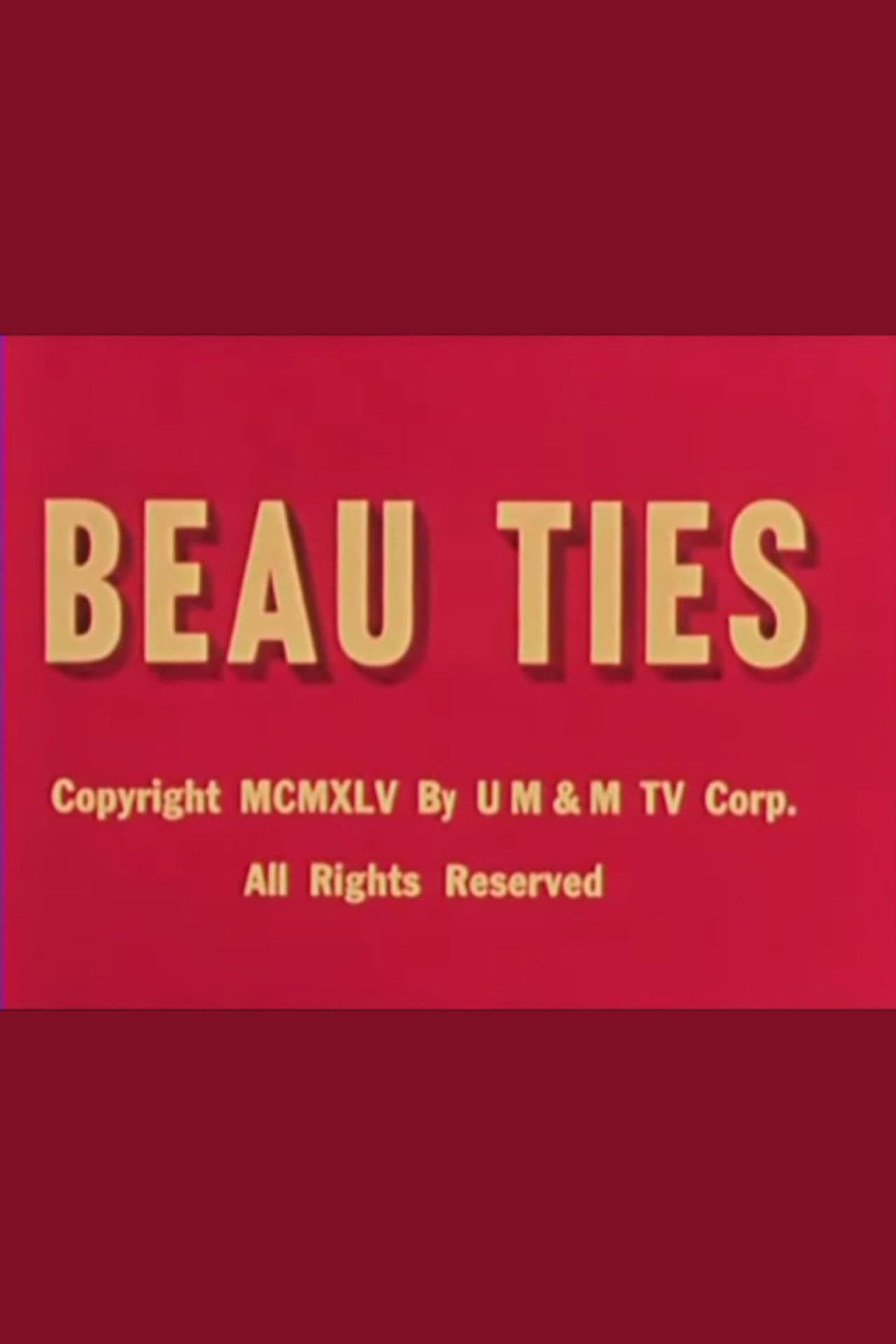 Beau Ties preview 1