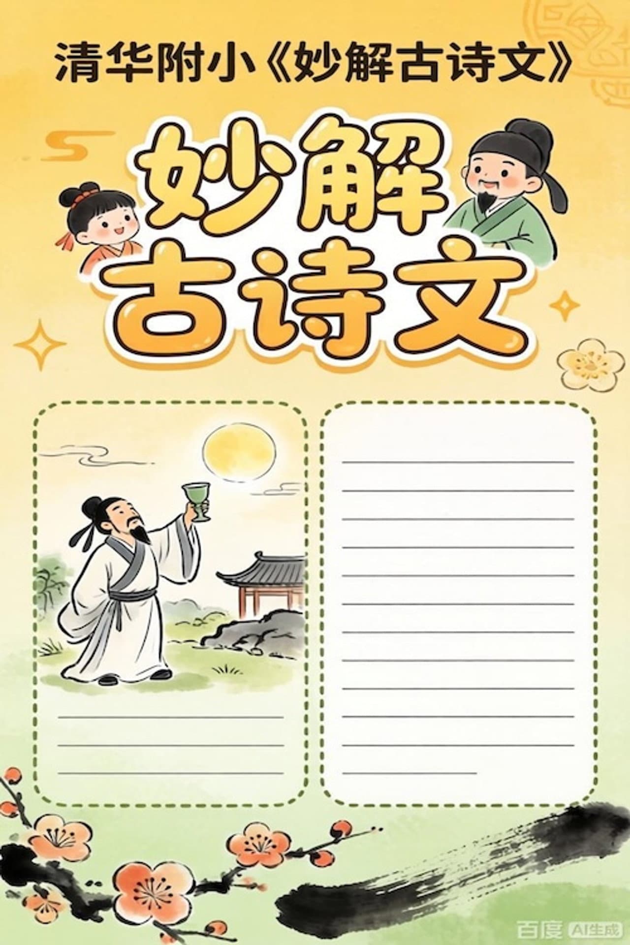 清华附小《妙解古诗文》 preview 1