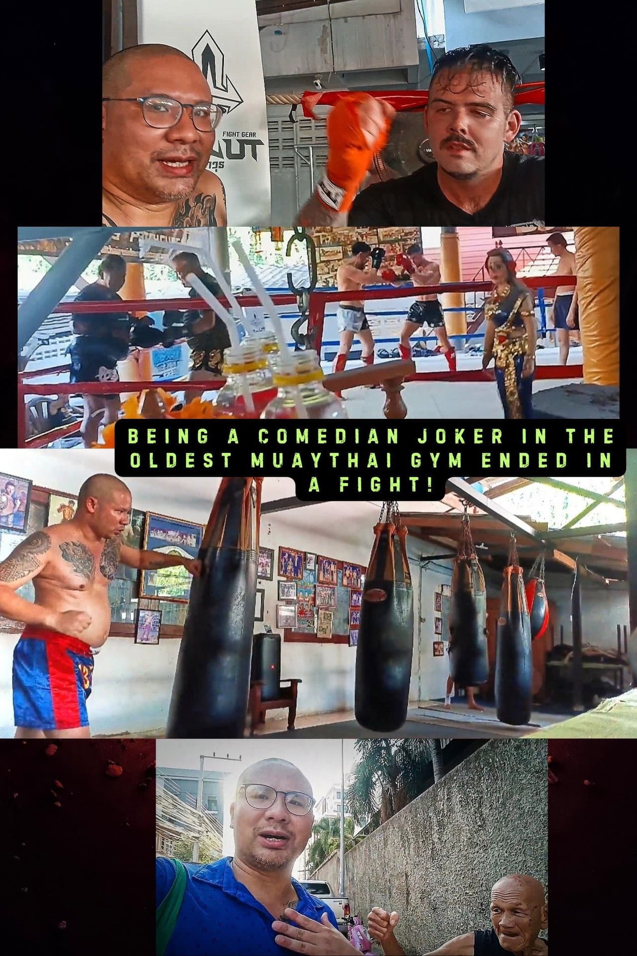 Being a Comedian Joker in the Oldest Muaythai Gym ended in a Fight! preview 2