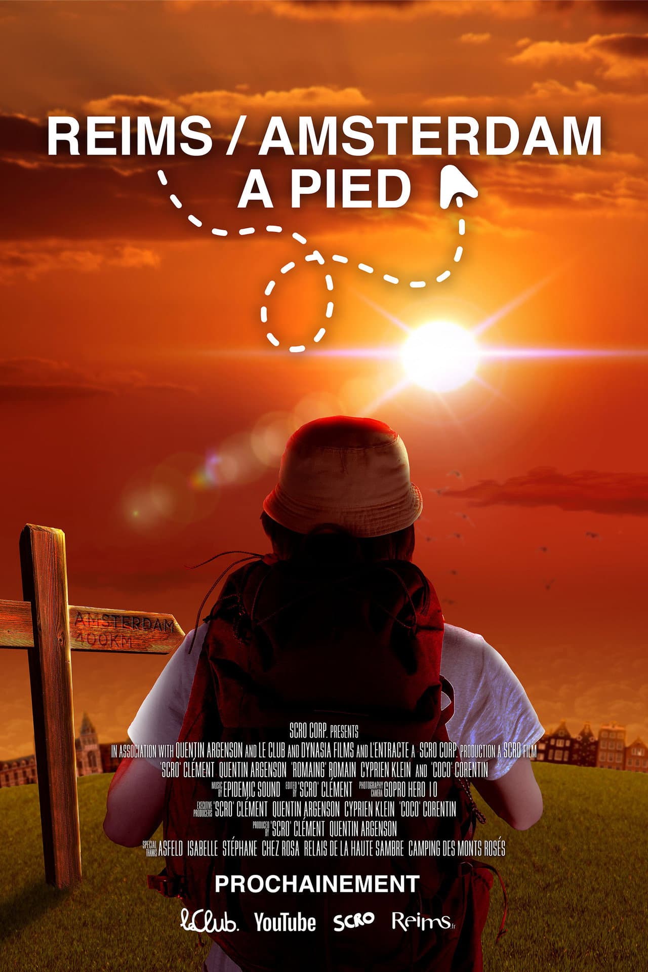 400km à pied jusqu'à Amsterdam (le plus gros défi de ma vie) preview 2
