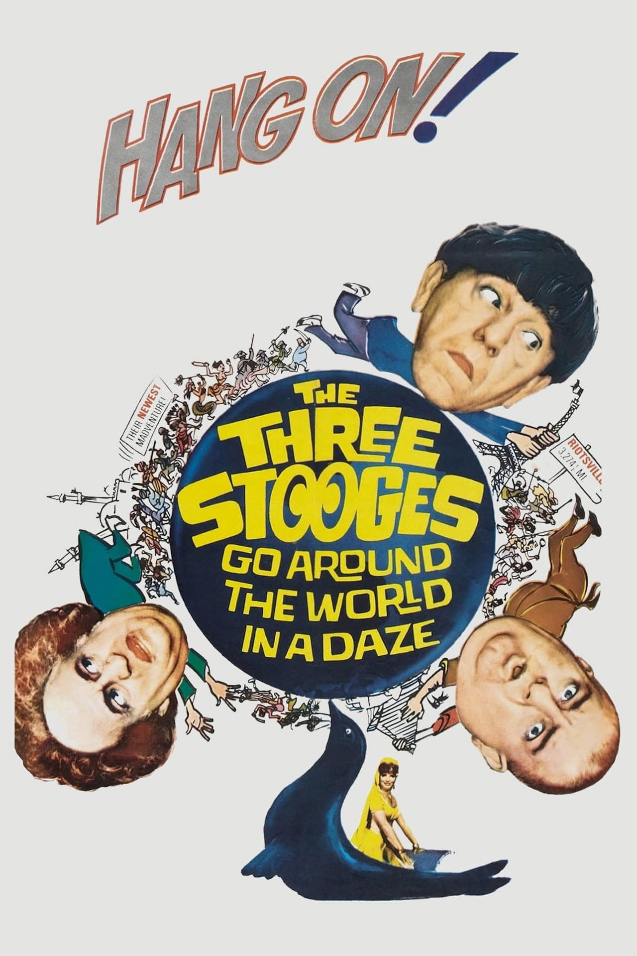 The Three Stooges Go Around the World in a Daze preview 2