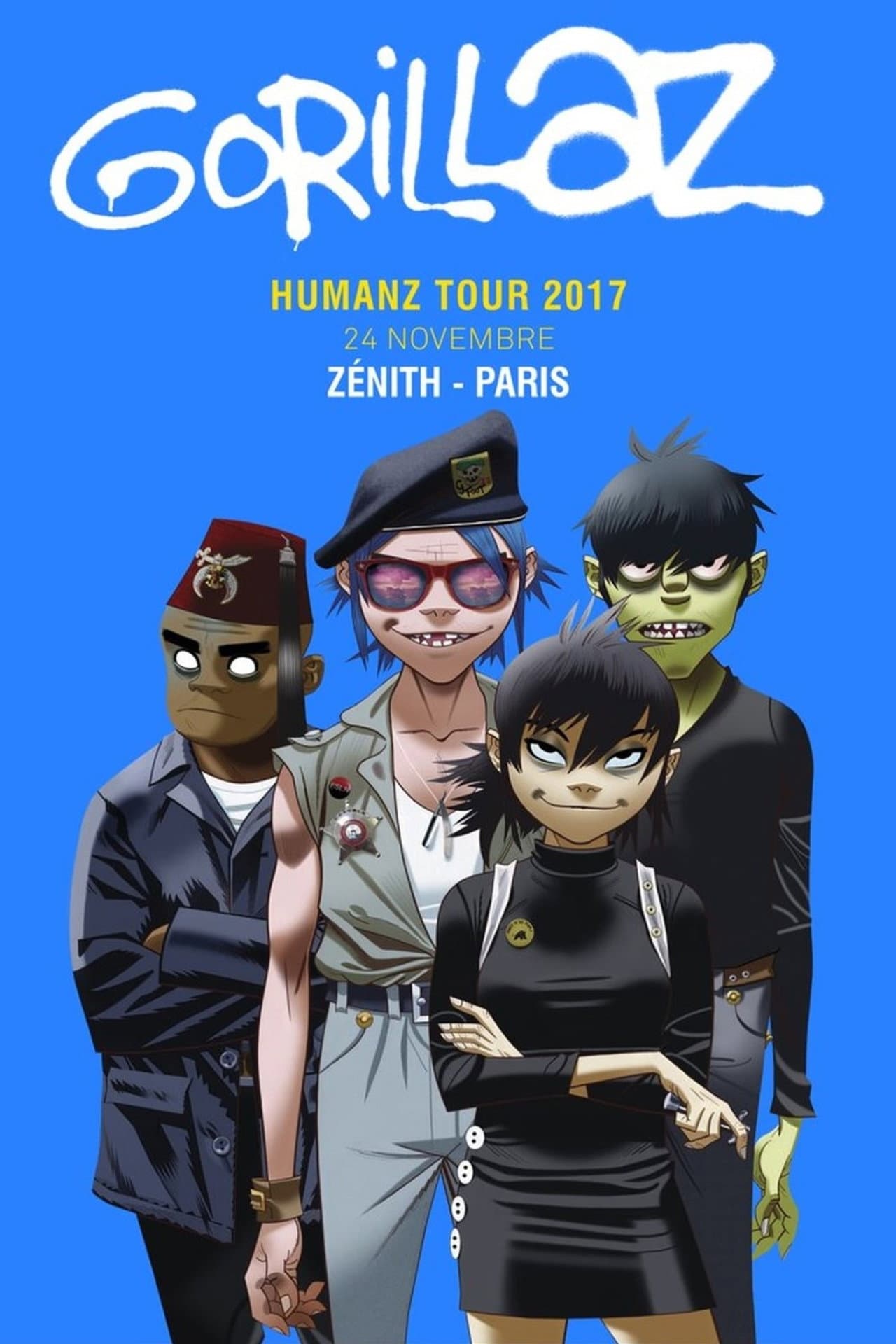 Gorillaz at Zénith 2017 preview 2