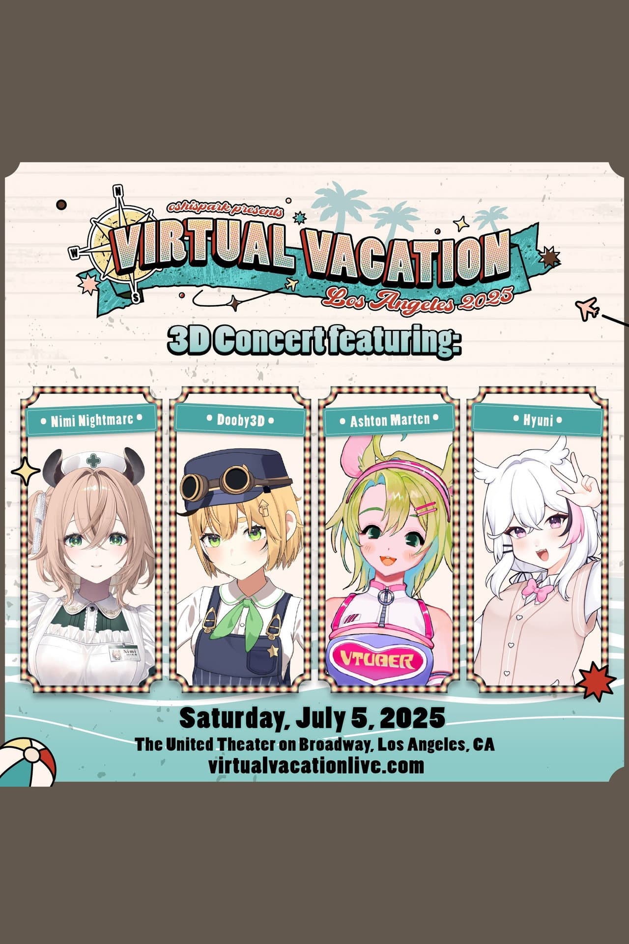 oshiSPARK presents Virtual Vacation preview 2