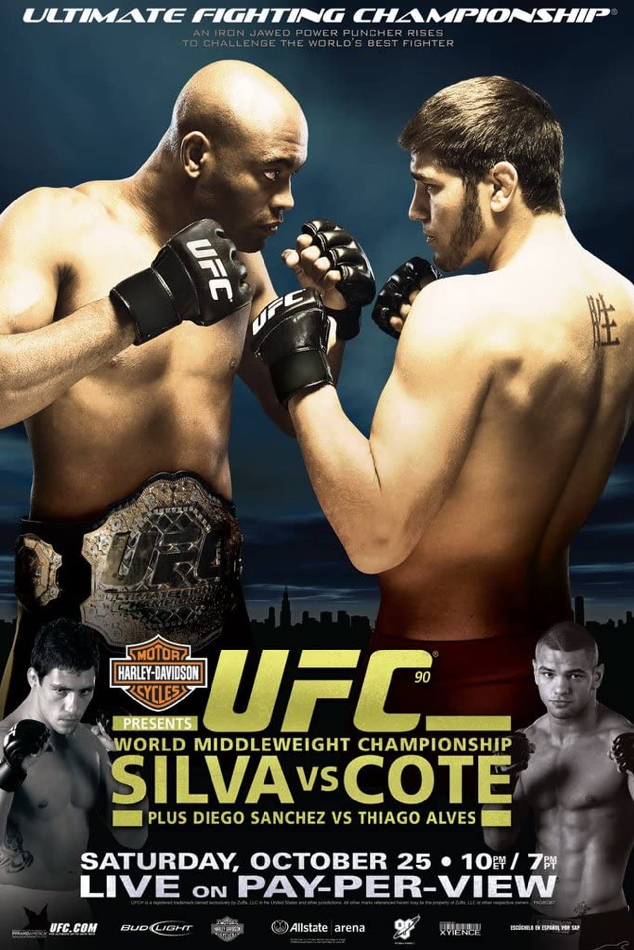 UFC 90: Silva vs. Cote preview 1