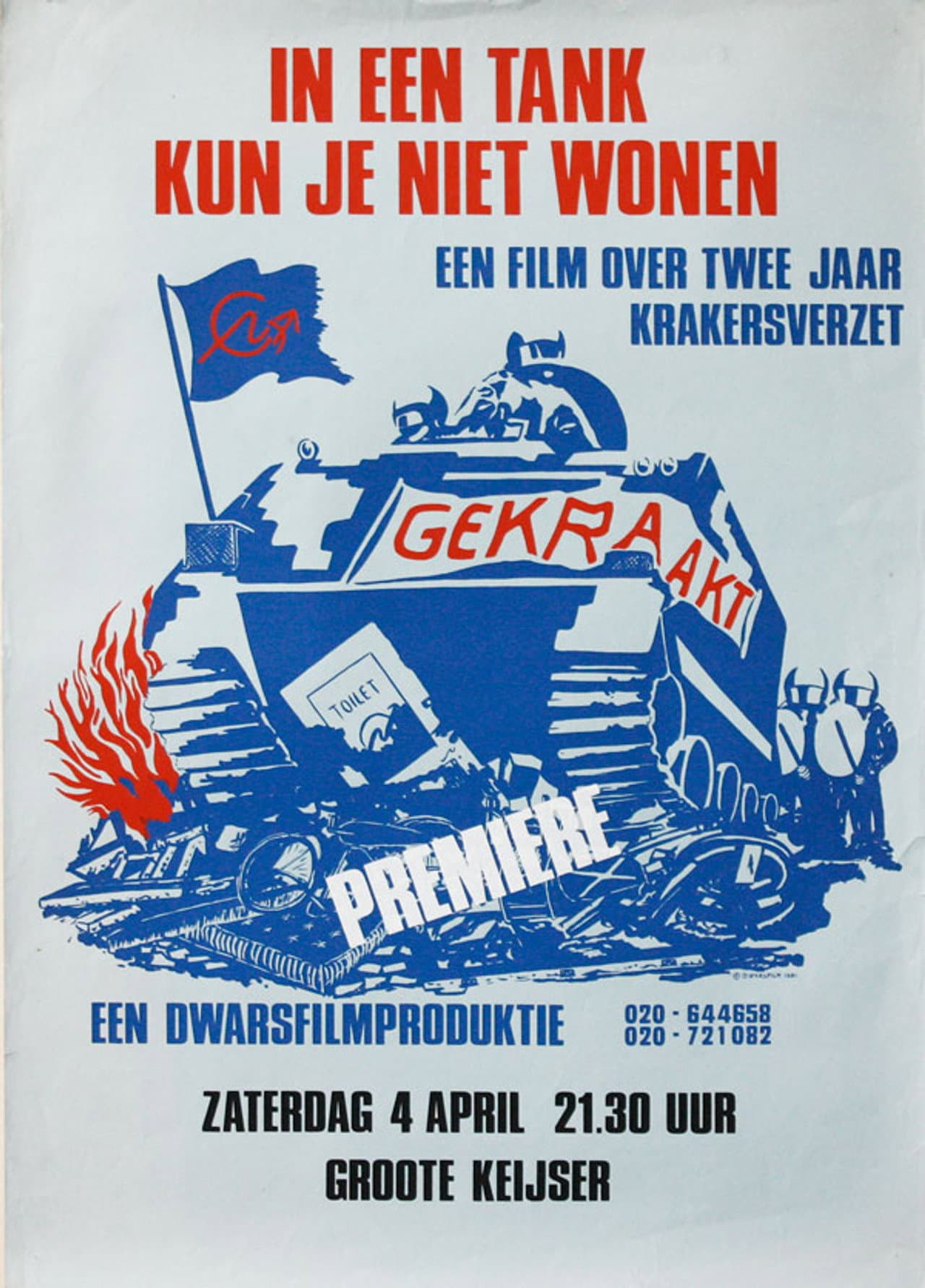 In een tank kun je niet wonen preview 1