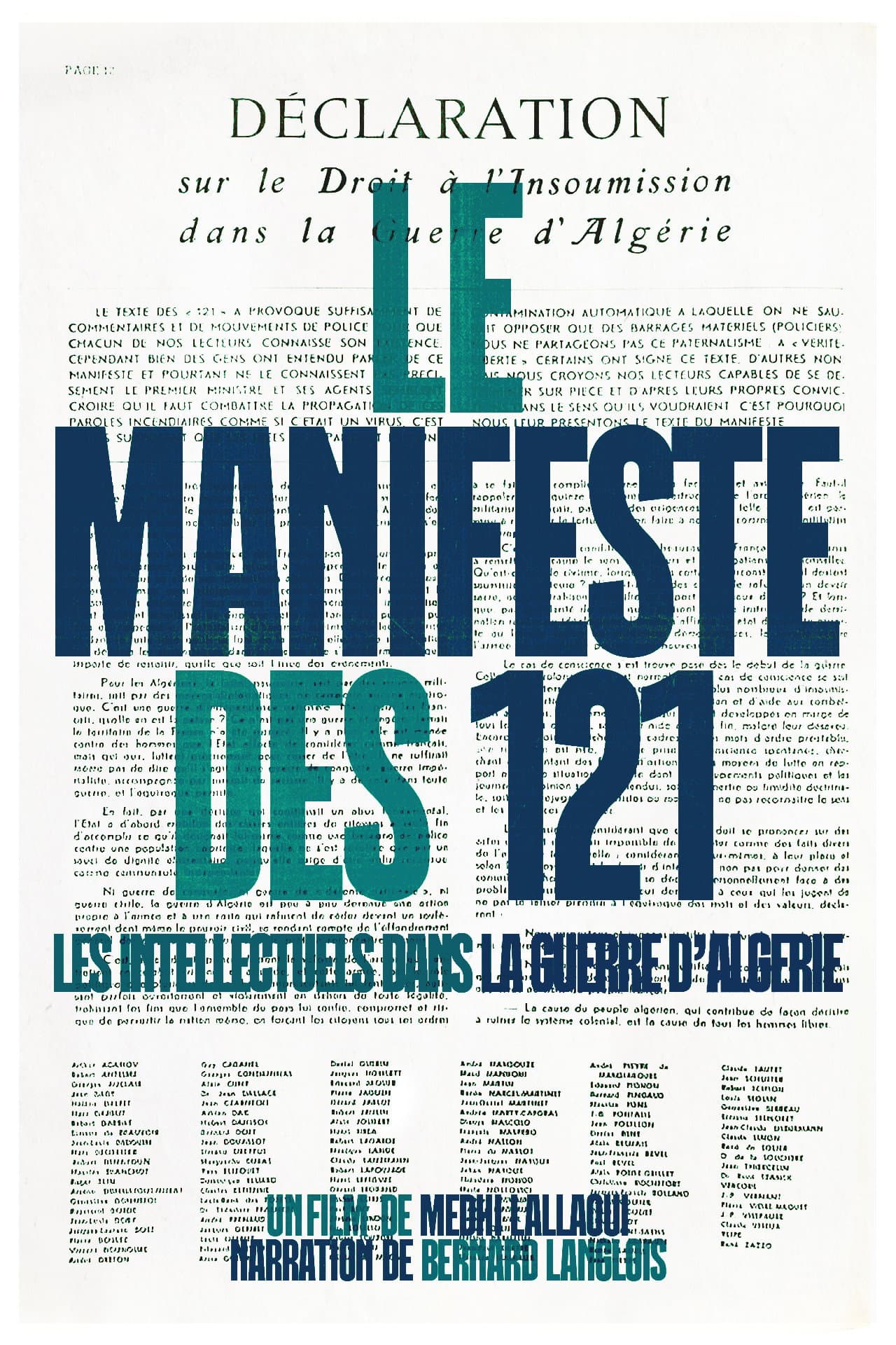 Manifesto of the 121 preview 2