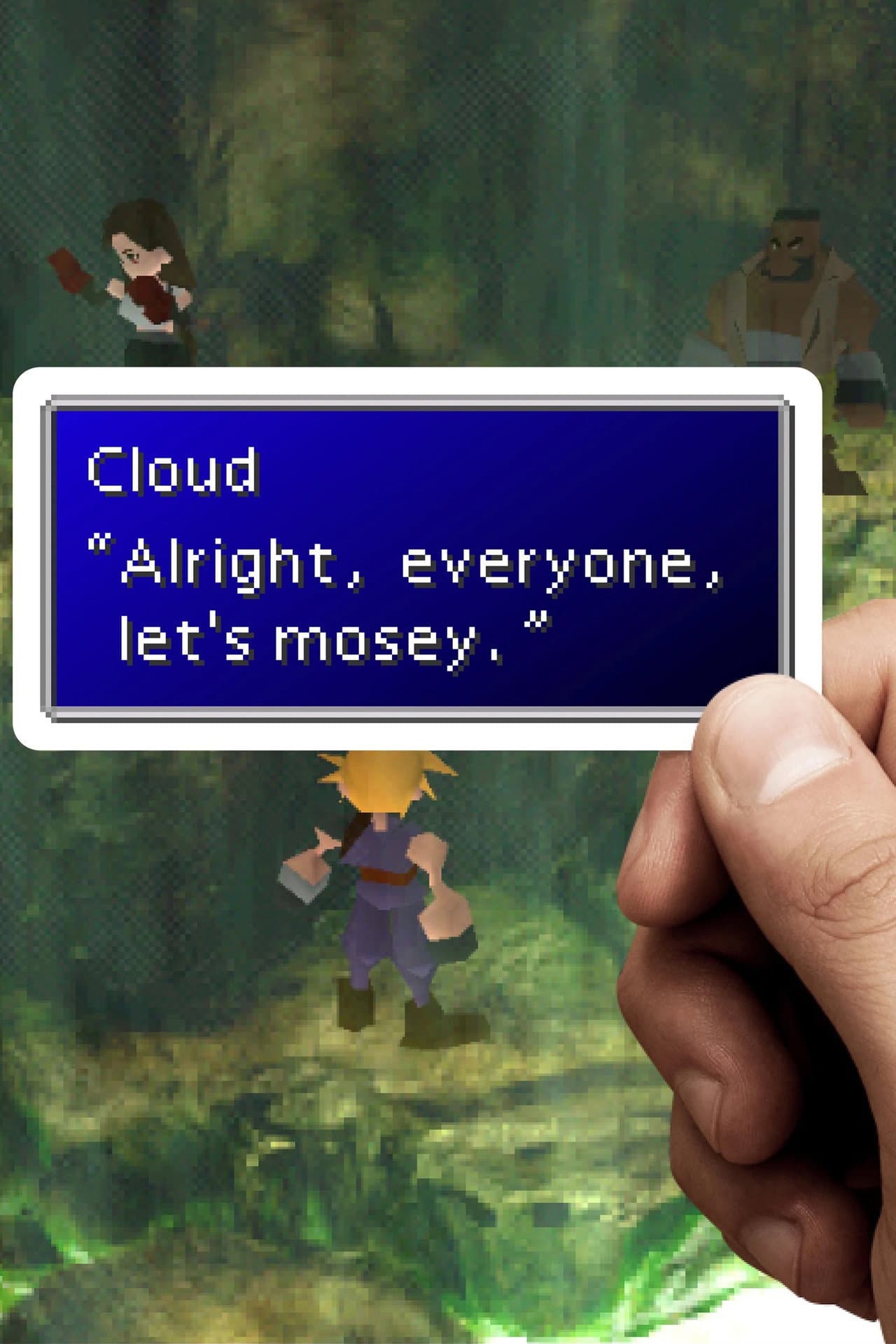 Let's Mosey: A Slow Translation Of Final Fantasy VII preview 1