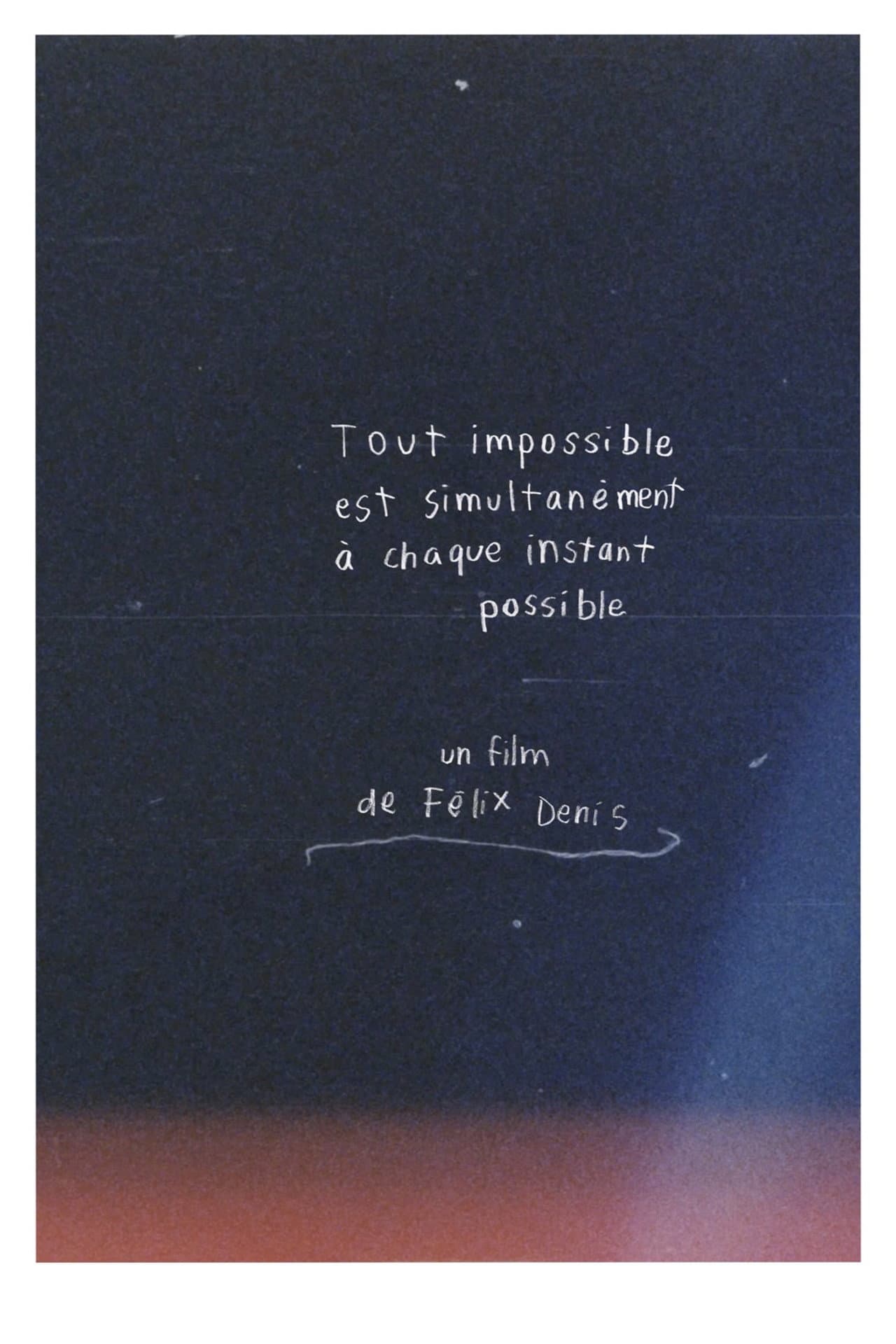 Tout impossible est simultanément à chaque instant possible preview 2