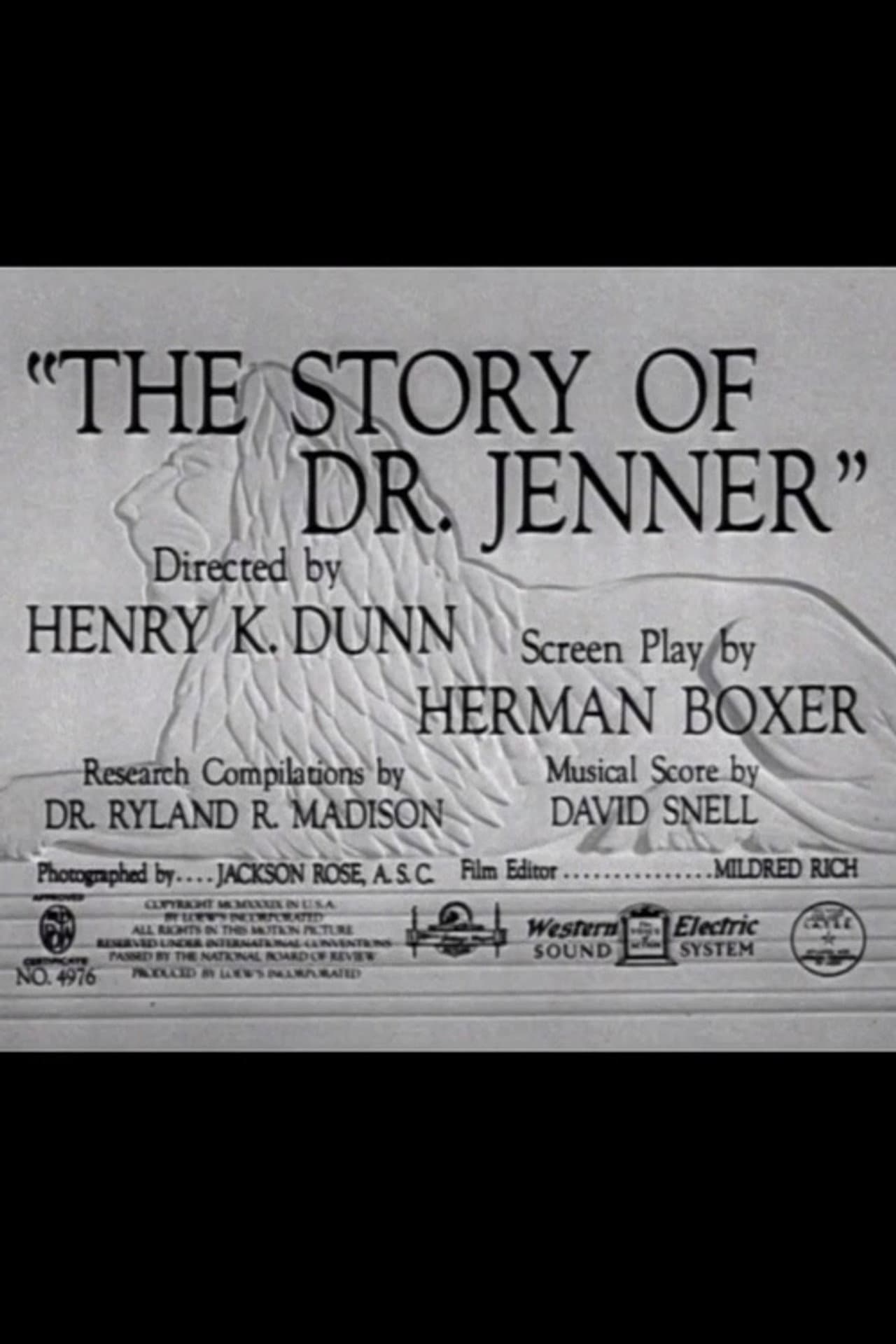 The Story of Dr. Jenner preview 1