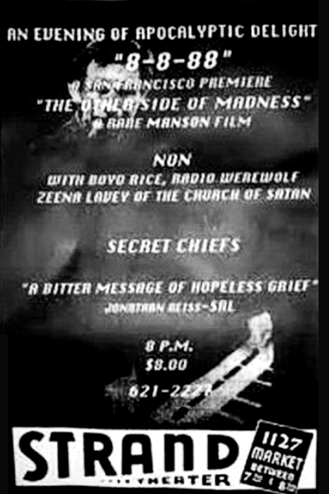 8-8-88 Church of Satan Mansonite Rally preview 2