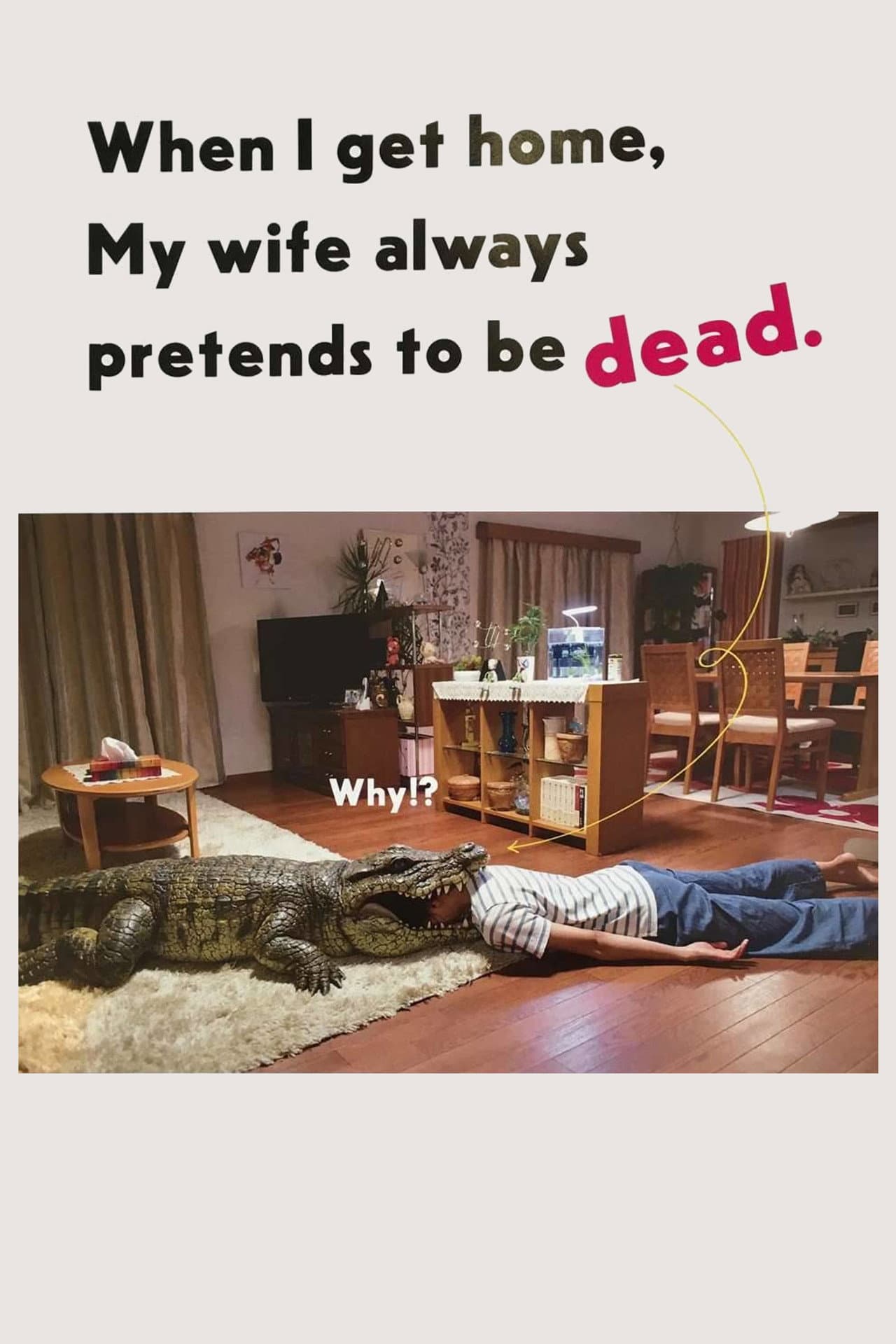 When I Get Home, My Wife Always Pretends to Be Dead preview 2