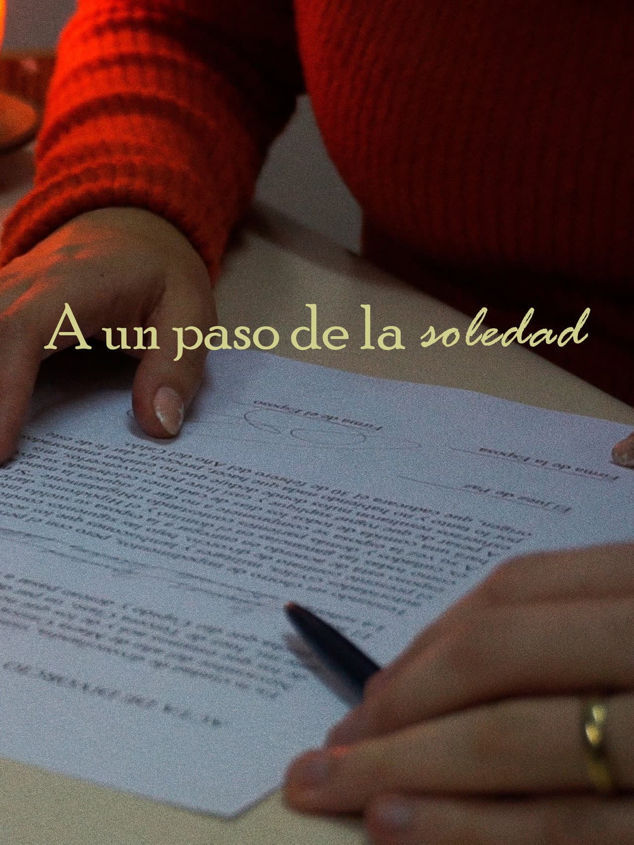 A un paso de la soledad preview 2
