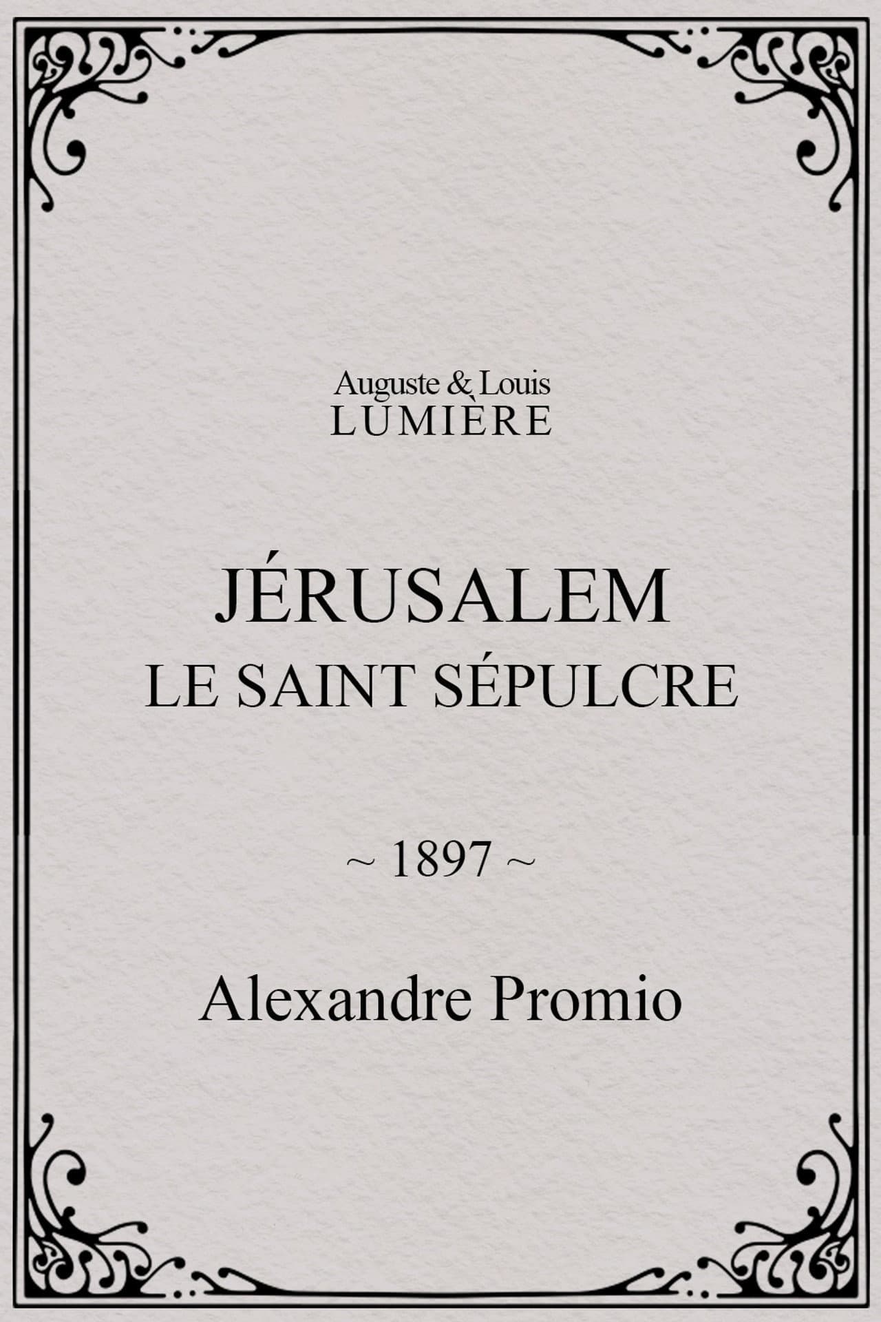 Jérusalem, le saint sépulcre preview 2