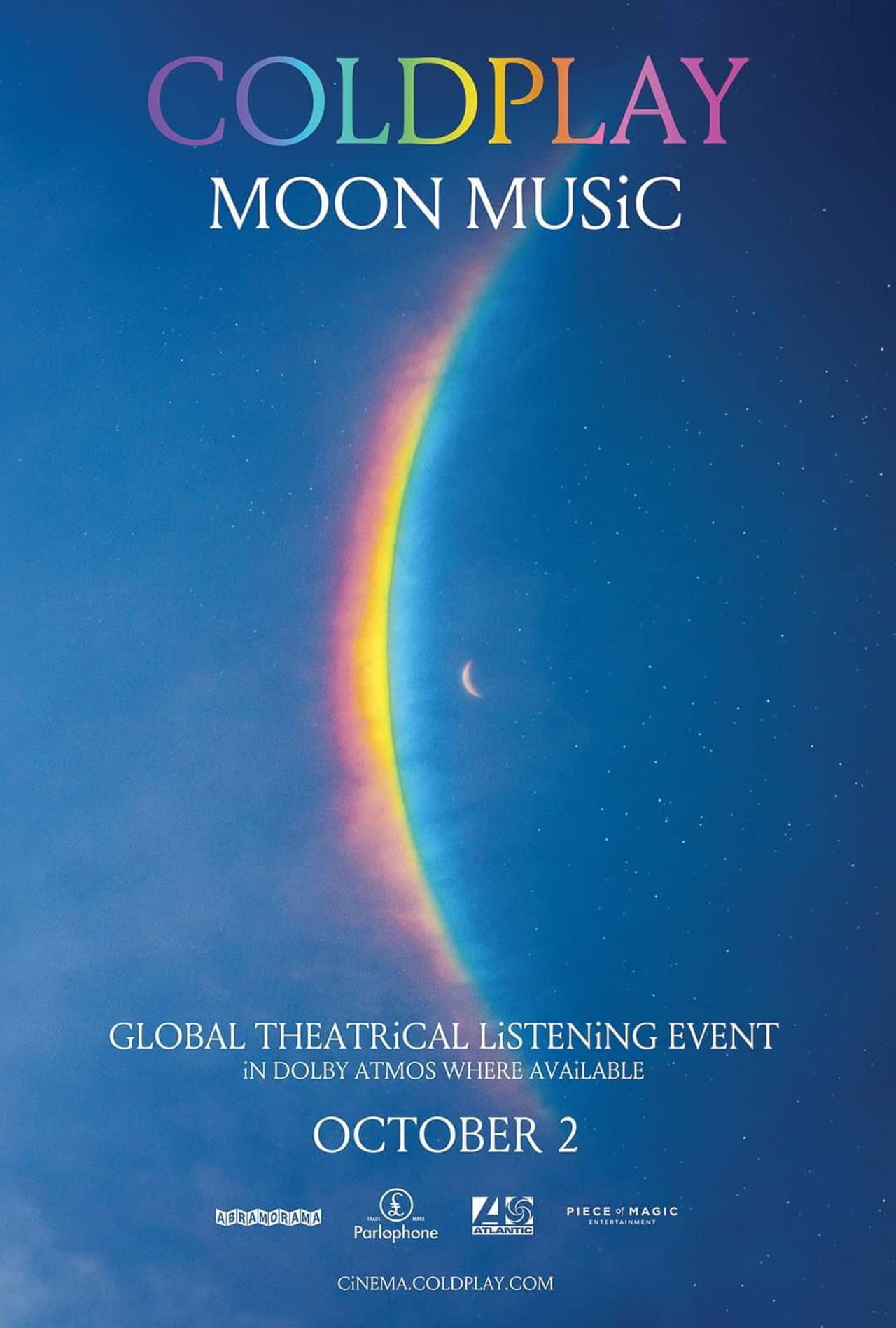 Coldplay: Moon Music - Global Theatrical Listening Event preview 1