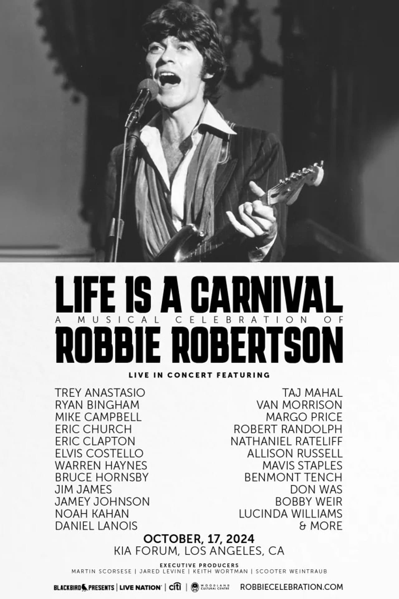 Life Is a Carnival: A Musical Celebration of Robbie Robertson preview 2